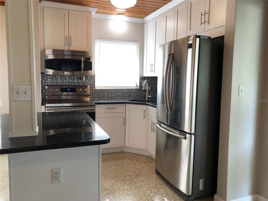 A great home for a great price! This charming 2-bedroom, 1-bathroom Florida-style home is now available for an ANNUAL rental. Located in the heart of Englewood just off Dearborn Street where you can stroll to a variety of local restaurants and shops, farmers markets and concerts! Or take a short drive to Englewood and Manasota Beaches. Step inside to discover a cozy living space adorned with warm wooden ceilings and terrazzo floors throughout, ensuring easy maintenance. In addition to the bedrooms and open living space, you will find a Florida Room which will have Hurricane Impact windows for Safety and Security! Venture outside to the expansive backyard, where you'll find ample space for outdoor activities and your furry friend-THIS RENTAL IS PET FRIENDLY! Please note that smoking is NOT ALLOWED on the premises. To maintain the quality of this residence, we are only considering applicants with GOOD references and First, last and security! If you're looking for a well-maintained, pet-friendly home with a touch of Florida charm, this is the perfect place to call home. Contact us today to schedule a viewing and make this house your home!