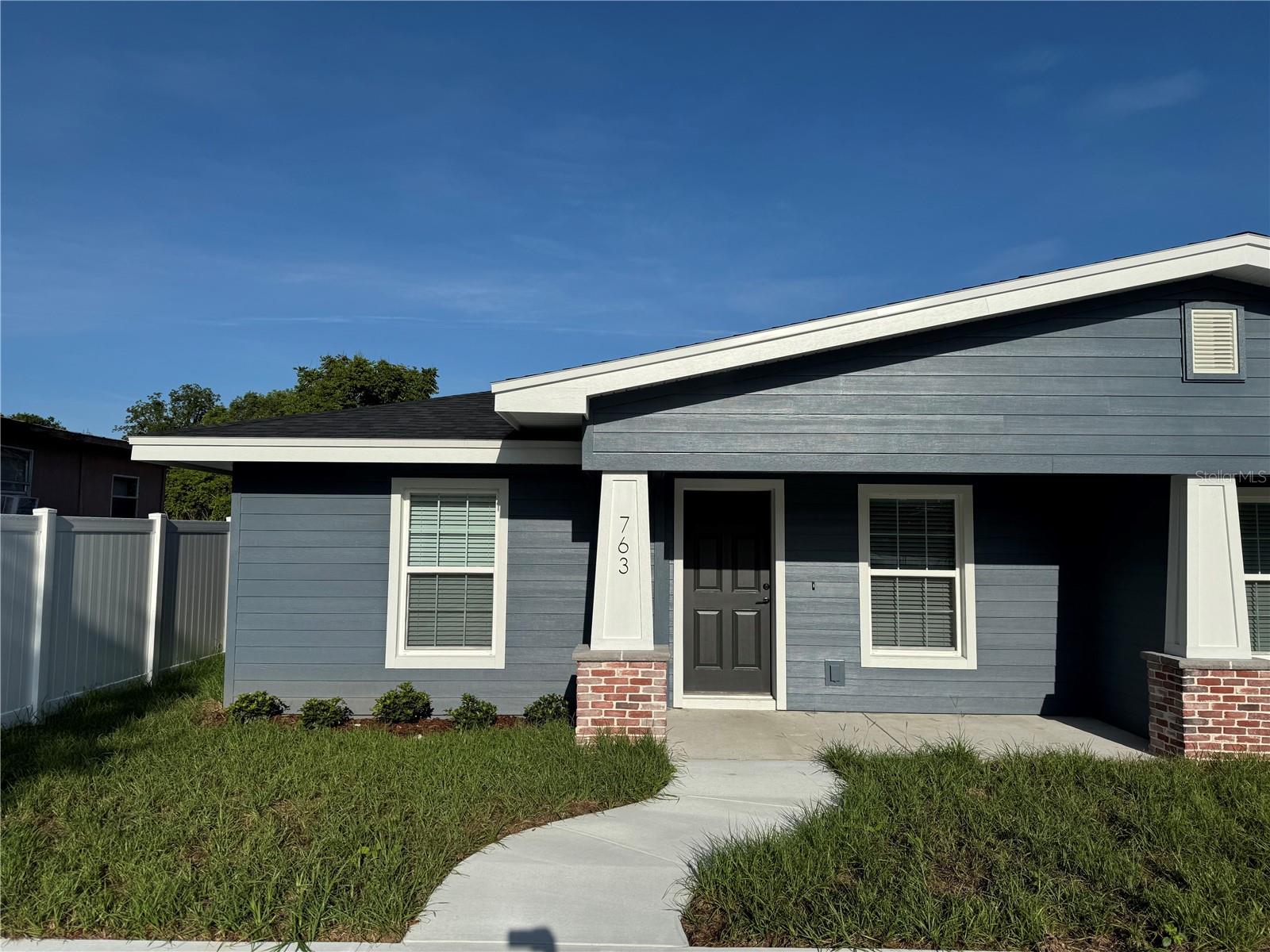 Centrally Located in Bartow, BRAND NEW, Two Bedroom One Bath Duplex built in 2025. The Kitchen has beautiful cabinetry, counters, appliances, closet pantry and breakfast bar. Open floorplan with a spacious living room. The flooring throughout this home is luxury vinyl wood plank. The two bedrooms are along a small hallway that has a linen closet. The primary bedroom has a walk-in closet. The bath has a beautiful countertop and vanity and a bath and shower combo. There is a back private patio and a front porch. Just minutes to Downtown Bartow for shopping and restaurants! Convenient to 98 North to Lakeland, 17 North to Winter Haven, Hwy 60 to Mulberry or Lake Wales, Polk Parkway to I4 for Tampa or Orlando. Scheule a showing today!