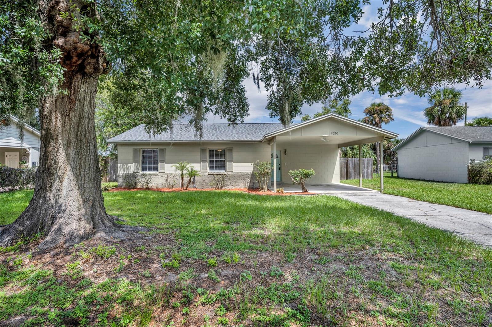 One or more photo(s) has been virtually staged. Enjoy a 1% lower interest rate for your first year with our preferred lender! Located in the highly sought after Winter Park area, this home features 3 Bedrooms, 2 Bathrooms was thoughtfully renovated in 2025 by the current owner. Perfect for a first time homebuyer or investor looking for a move-in ready, low maintenance property! Updates include a New Roof (2023), New LG Kitchen Appliances (2025), Exterior Paint (2022), Interior Paint (2025), New LVP Flooring (2025), New Window Blinds (2025) and the whole house was re-plumbed in 2012. From the moment you step inside, you’re welcomed by an open-concept living space with a beautifully updated kitchen that flows directly into the living room. The kitchen features white shaker cabinets, new LG stainless steel appliances, granite countertops and an island. The combined living and dining space features beautiful light oak vinyl flooring and an abundance of natural light. The primary bedroom features a nicely updated en-suite bathroom with a walk-in shower. Outside, you will find a fully fenced in backyard with a large shed for all your storage needs! Location? It doesn’t get better! You are a short 12 min drive to Winter Park's sought-after Park Ave, 6 min to Interlachen Country Club, and a 22 min drive to Downtown Orlando. Plus, you have some of the area’s best restaurants, shopping, nature parks and local Farmer's Markets - keeping convenience and entertainment at your fingertips. Zoned for Seminole County Schools!
