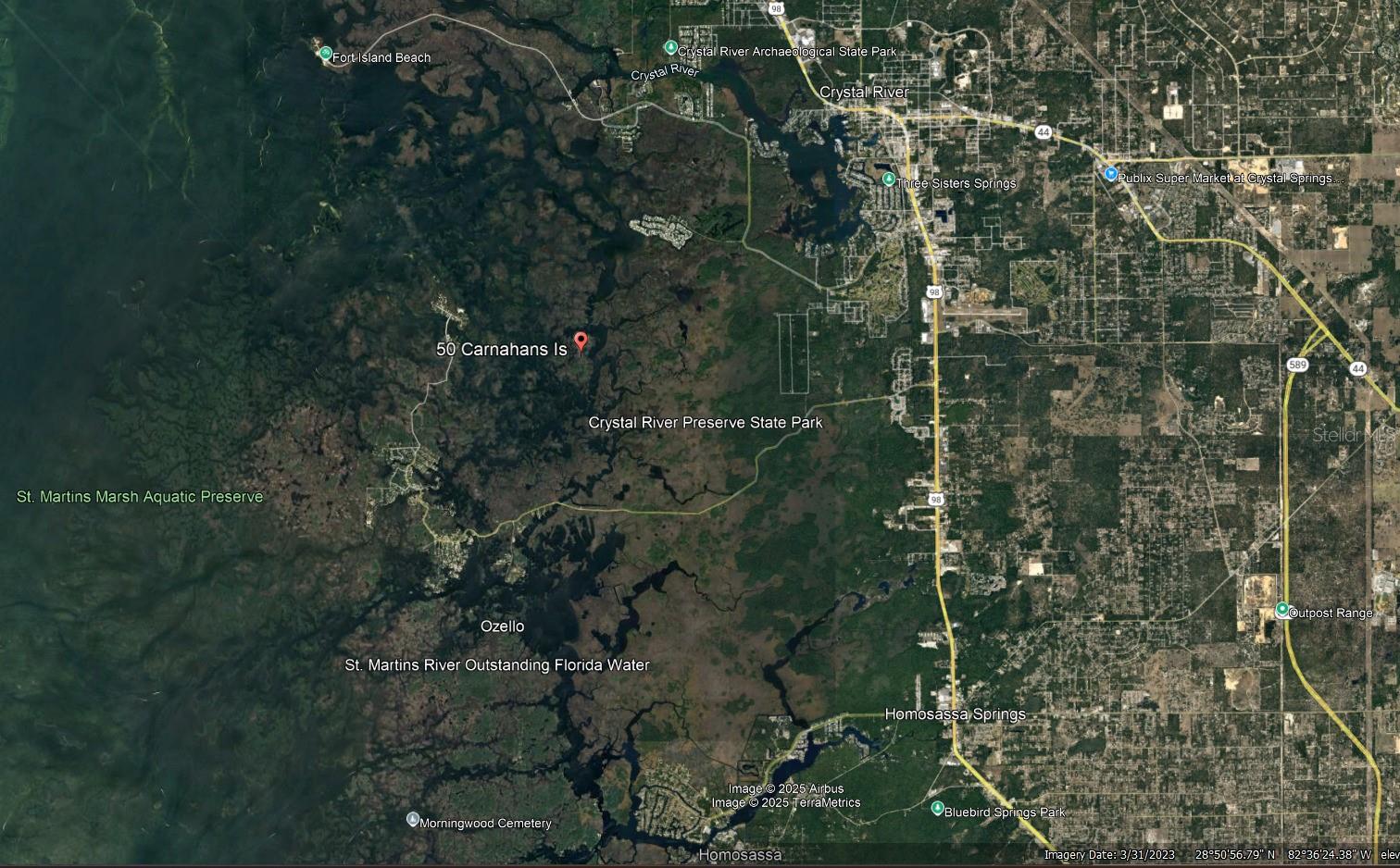 CARNAHANS E D ISLAND UNREC - Land