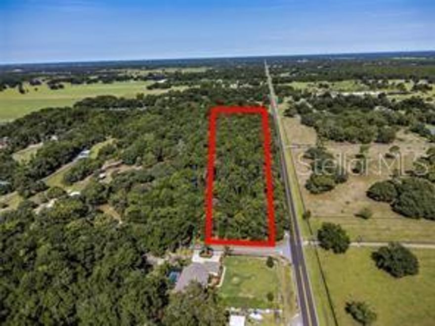 Looking to build your dream home? Imagine driving the quiet country roads to your home on almost 7 acres. It can be a reality! This lot is 221 X 1296, with plenty of room for a beautiful home and so much more. Grow a garden, have horses, chickens, add a pool, there are so many options. And 15 minutes from downtown Mount Dora , Downtown Eustis, and 10 minutes to Publix. Come and walk this property today and make your dream come true. $5,000 clearing credit.