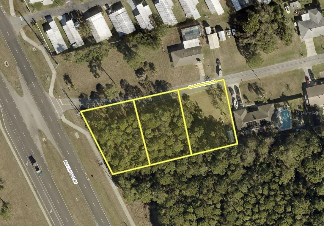 Three continuous side-by-side residential building lot opportunity east of S. Ridgewood Ave./US 1 in a desired neighborhood and only feet from the Intracoastal waterway. Small friendly neighborhood with quite single ingress/egress and great elevation. Convenient location to shopping and dining. Lots can be purchased together at this price, or seller is willing to negotiate each lot separately.