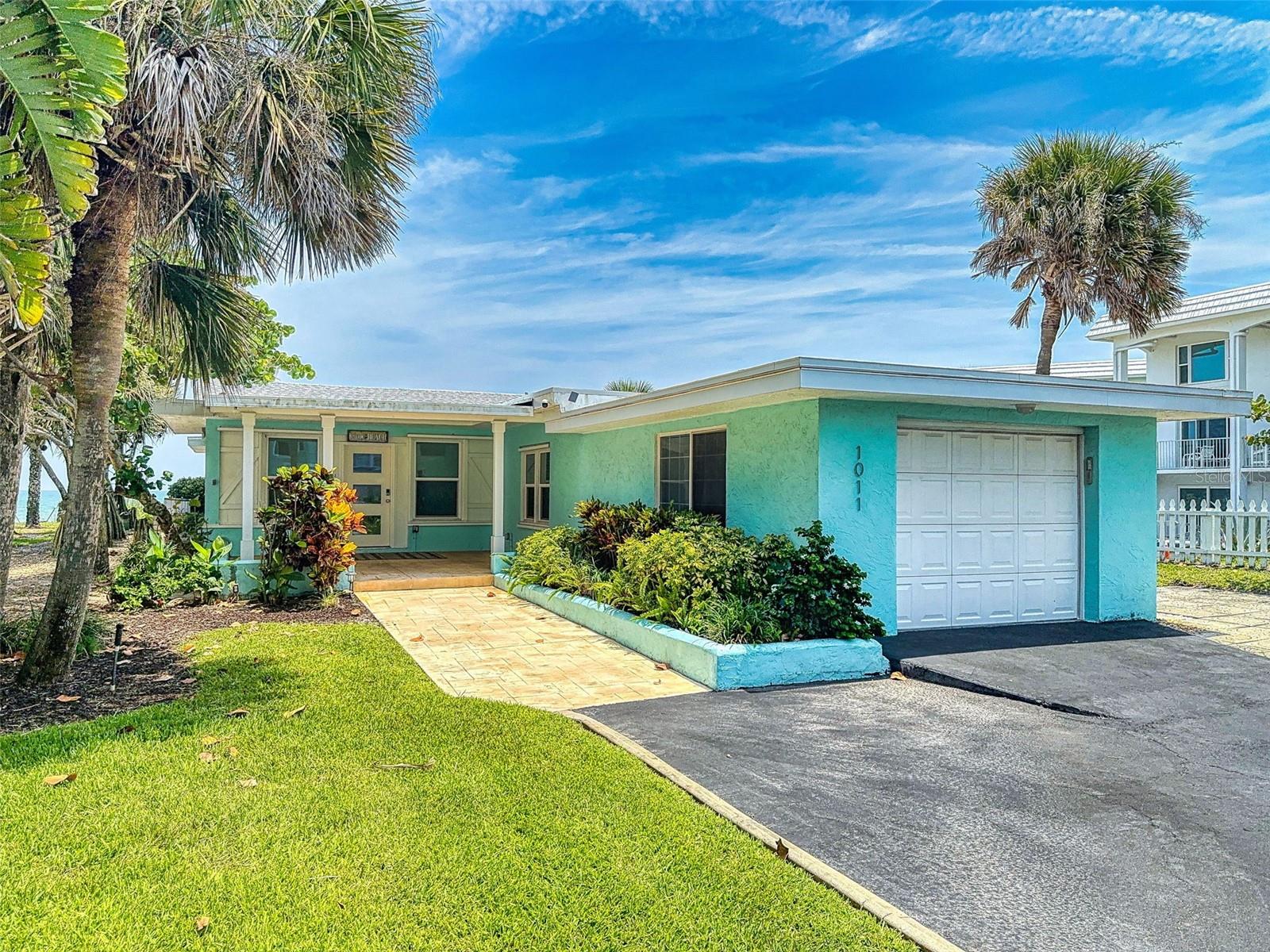 The breath taking views of the ocean when you walk through the door is all you need to feel at home in this lovely well planned Florida ranch. Virtually from the kitchen, the living room, dining room and master you see the Atlantic ocean. Each bedroom is a suite. The gourmet kitchen is perfect for preparing meals. Tvs in each living room area along with a foos ball table for fun and games! The walk to the beach is on the right side of the home and a very easy stroll. just bring your suit case because the rest is provided for you. Plenty of beach chairs and towels. Comfortable ourside furniture on the paved patio in the backyard make the perfect place to relax and enjoy the sound of the waves. The grill is in the garage and is propane. The home can be rented weekly for 5,000 plus cleaning and taxes or 12,000/month. Special rates available for off season. Holiday week rental rates, 5500$. Cleaning Fee: 400 Pets upon approval
