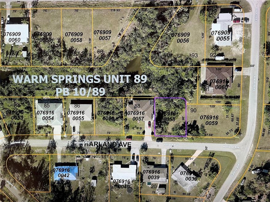 This lot is located in Warm Mineral Springs, offering a serene and peaceful ambiance. Located in the vibrant and growing North Port area, one of the most sought-after locations to live, this property comes without any deed restrictions or HOA fees. Conveniently located minutes away from I-75 and Tamiami Trail, this property offers excellent accessibility. North Port itself is a fantastic place to call home, with its central location providing easy access to shopping, dining, golfing, entertainment, medical facilities, award-winning beaches, and even the Spring Training home of the 2021 World Series Champions, the Atlanta Braves. Plus, you'll have effortless access to several airports, including Punta Gorda, Sarasota, Fort Myers, and Tampa. Don't miss out on the opportunity to see this incredible home in person. Schedule a viewing today and witness the charm and beauty of this Florida oasis for yourself. All information deemed reliable, but not guaranteed; buyer to confirm.