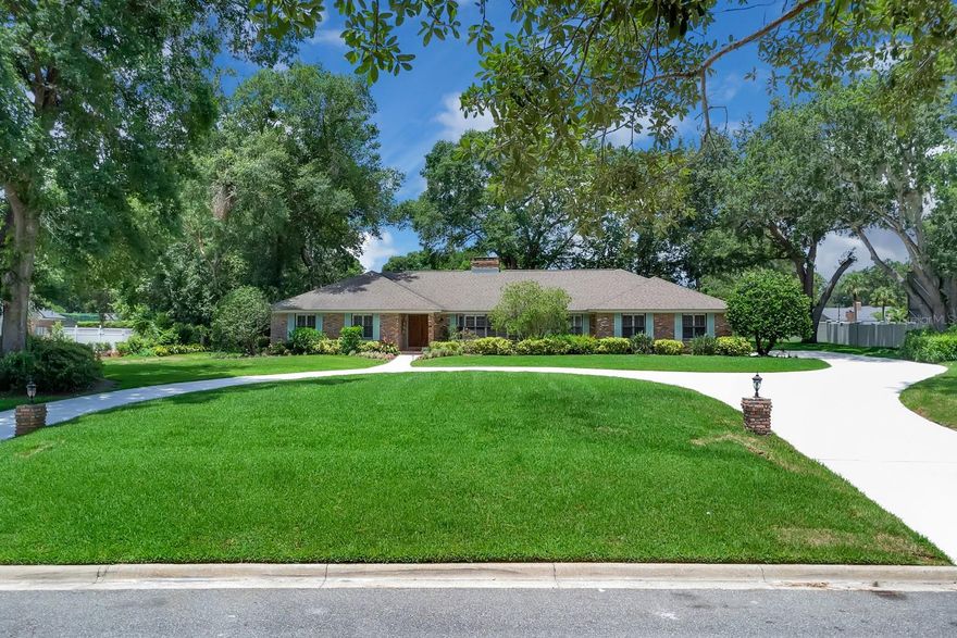 Welcome to 202 Riverview Drive in the amazing guard gated and prestigious Sweetwater Club Estates community! Embrace the true Florida indoor and outdoor lifestyle in this comfortable and elegant resort style home!! This home has incredible entertaining, living, enjoying, thriving and relaxing capabilities! You are welcomed home by a new circular driveway leading to a formal entryway or an oversized garage! The formal living and dining rooms are spacious and have beautiful hardwood floors and custom shutters on the windows! The showplace kitchen is ready for the casual cook or the serious chef with Upgraded Viking Appliances, a gas stove, a built-in refrigerator, dual ovens, a built-in microwave and much more!!The great room has hardwood floors, a wood burning fireplace, a wet bar with storage and a beverage fridge, soaring beamed ceilings with great light and french doors which lead out to the huge back porch and the beautiful pool!! There are 5 large bedrooms, 3 full bathrooms, there are two primary large bedrooms on opposite sides of the home!! The private 1.16 acre property is well landscaped and has plenty of room for fun or expansion! The Sweetwater Club community has a 24 hour guard gate for piece of mind, the community also features private tennis and pickleball courts! The community amenities also include access to Sweetwater Beach at Lake Brantley which offers a beautiful park and beach as well as boating, water skiing, fishing, sailing, kayaking and fun, six tennis courts, 8 pickle ball courts, sand volleyball at Sweetwater Beach, parks, multiple playgrounds, and community events!! Access to the Wekiva River is right down the street at Riverbend Park, enjoy soccer, baseball, kayaking, canoeing, fishing, nature walks and much more! The schools are the best in the area; Sabal Point Elementary School, Rock Lake Middle School and nationally ranked Lake Brantley High School!! The location, quality and condition are unreal, call today to see this great home!!