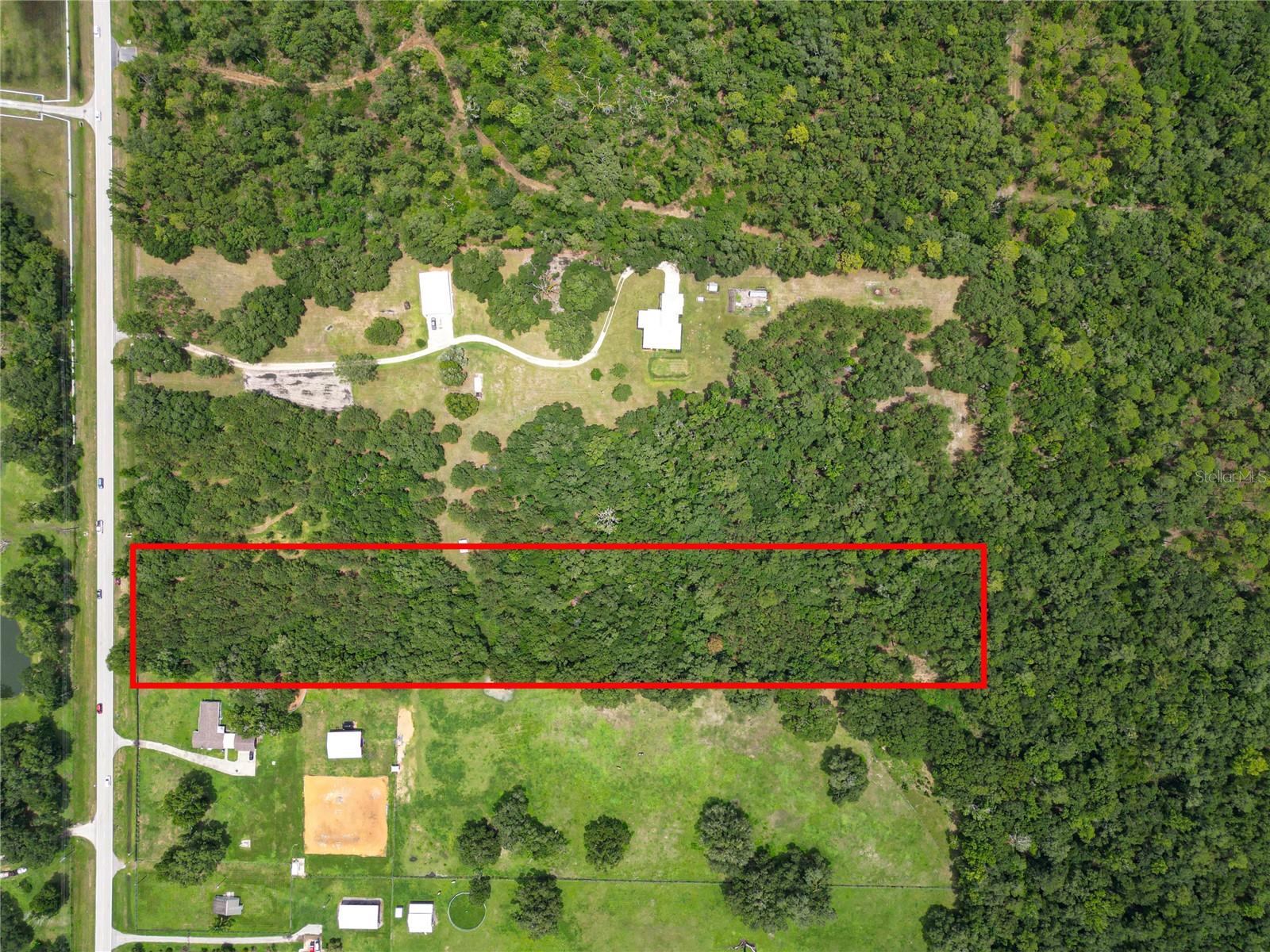 Imagine waking up to the sounds of nature, surrounded by towering trees and abundant wildlife on 6.6 acres, yet knowing that all your daily needs and entertainment options are just a short drive away. This property features a partially cleared area with a shed, ideal for Building your Dream Home or enjoying it as a private retreat for you and your animals, there are endless possibilities. You would also be backed up to over 800 acres of woods, ensuring tranquility and seclusion. Close proximity to Suncoast Parkway, providing an easy commute to Tampa Airport.
There is also a Winery and U- pick just 5 minutes down the road. For the equestrian lovers there are a few training & boarding facilities close by such as Under the oaks Equestrian Center.
Don't miss out on this rare opportunity to own a piece of Florida's natural beauty. Contact me today to schedule a visit and envision the possibilities that await you on this remarkable land.