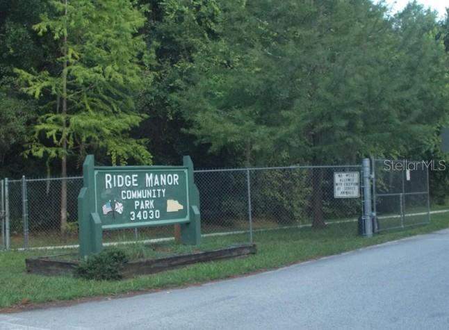 RIDGE MANOR ESTATE - Land