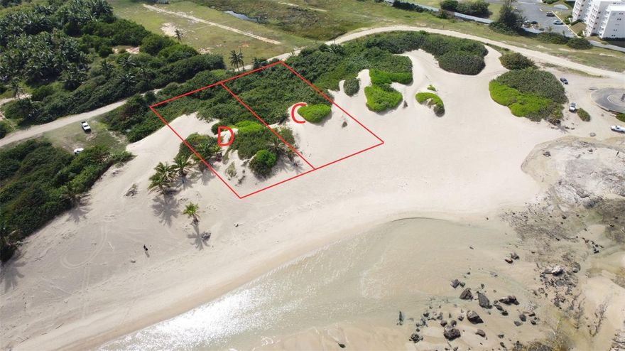 One or more photo(s) has been virtually staged. Spectacular 2,070 m² Oceanfront Lot in Isabela (Bo. Guayabo). Lot C

You can't get any closer to the beach!" Located in Bo. Guayabo, just steps away from Villa Pesquera, Sardinera Beach, Jobos, and more.

This lot is situated in a booming development area with high appreciation potential, perfect for building your dream beach house or establishing a short-term rental business (Airbnb).

Property Features:

Size: 2,070 m² (approx. 0.5 acres) with direct beach access.

Topography: Semi-flat, ready for development.

Zoning: R-1 (Residential).

Location: One of Puerto Rico’s most sought-after zones for tourism and surfing.

Don't miss this unique investment opportunity. Contact us today for more information.