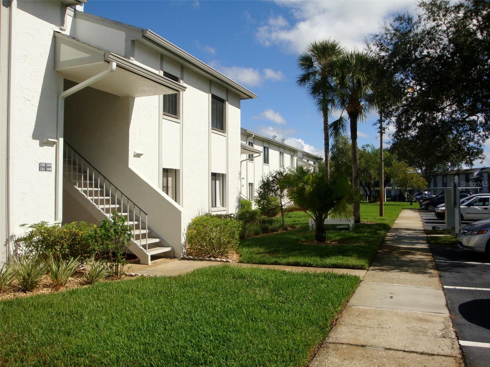 Off Season Condo Available August through December 30th. Cypress Estates of East Lake Woodlands Country Club Community This two-bedroom, two-bathroom condo on the first floor has eat-in kitchen, screen enclosed patio and split bedroom plan. Livingroom/dining room combination with leather furniture, dining table close to open kitchen and enclosed patio where washer and dryer are located in closet. Queen bed in primary and bedroom shower in primary bathroom. Twin beds in quest bedroom with tub in guest bathroom. Rent includes water, sewer, trash, basic cable, local phone service and up to $100 per month of electric. Rates are subject to 13% sales/tourist tax. Please call for availability.