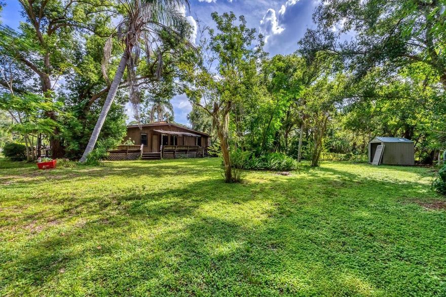 Rare opportunity for multiple family living! Several lots combined to make one, options are endless here. Priced to sell, and opportunities are endless. Conveniently located in the heart of Sarasota, with mature landscaping, walking trail to the park nearby, this is the perfect opportunity to have the space you desire, without the hassle of living on the outskirts of town. The three quarter acre site is comprised of lush vegetation for plenty of shade from the Florida heat. Electrical and piumbing updated to code in 1991. No HOA means complete freedom to park your boat, trailer or RV in the abundant drive space, or build your brand new dream home. Unique and serene are words that only start to describe this one-of-a-kind opportunity. Don’t wait- schedule your private showing today! Sold AS IS.