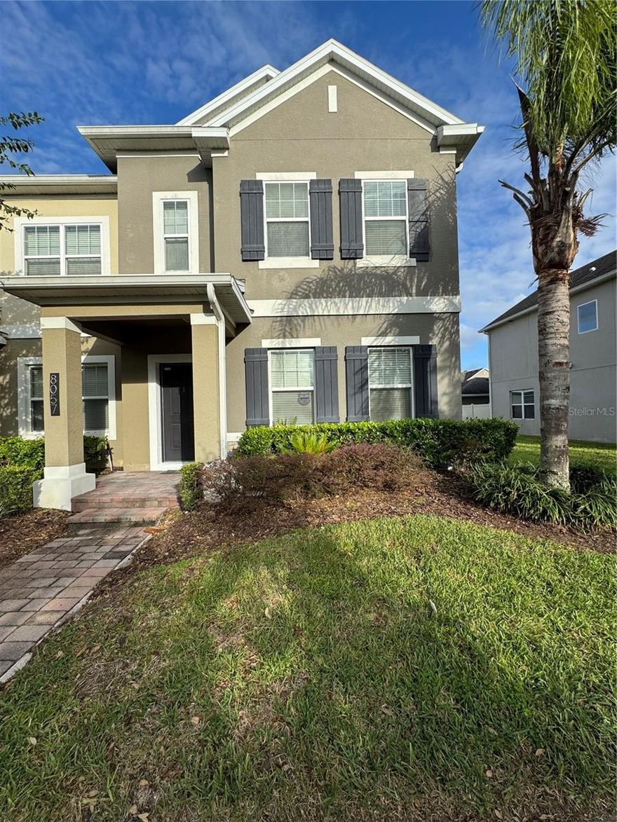 Welcome to this well-maintained 3-bedroom, 2.5-bath townhouse located in the heart of Orlando. This home features an open-concept floor plan with a spacious living area filled with natural light. The modern kitchen includes sleek countertops, stainless steel appliances, and ample cabinet space. Upstairs offers three comfortable bedrooms, including a private primary suite with a walk-in closet and ensuite bathroom. The outdoor patio provides a great space to relax or enjoy your morning coffee. Situated in a desirable community near shopping, dining, and major highways, this property offers convenient access to everything Orlando has to bring.
