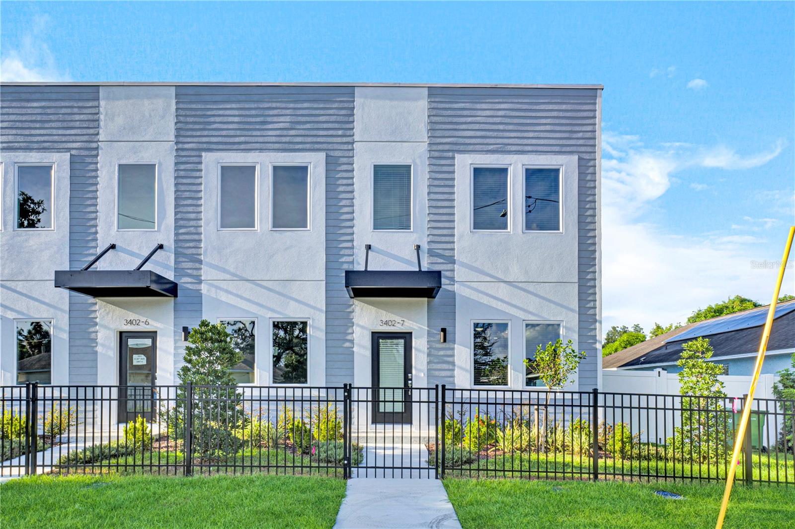 Move-In Ready Today! Discover modern style and unbeatable convenience in this brand-new 3 bedroom, 3 bathroom townhome just minutes from downtown Tampa. The gourmet kitchen is the centerpiece of the home, featuring sleek flat-panel cabinetry, quartz countertops, stainless steel appliances, designer backsplash, and a chic breakfast bar—perfect for cooking or entertaining.
Need flexibility? The first-floor bedroom easily doubles as a home office or creative retreat. Upstairs, both bedrooms have private en-suite baths for maximum comfort and privacy.
Step outside to your own fenced patio, ideal for morning coffee or unwinding after a long day. Built with energy efficiency in mind, this green-certified home helps reduce utility costs while ensuring a smarter lifestyle. All of Tampa’s best is just around the corner—Ybor City, Armature Works, Ulele, Water Works Park, the Straz Center, and University of Tampa. Quick access to the Selmon Expressway, I-275, and I-4 makes getting anywhere a breeze. All applicants to submit proof of income prior to showing.