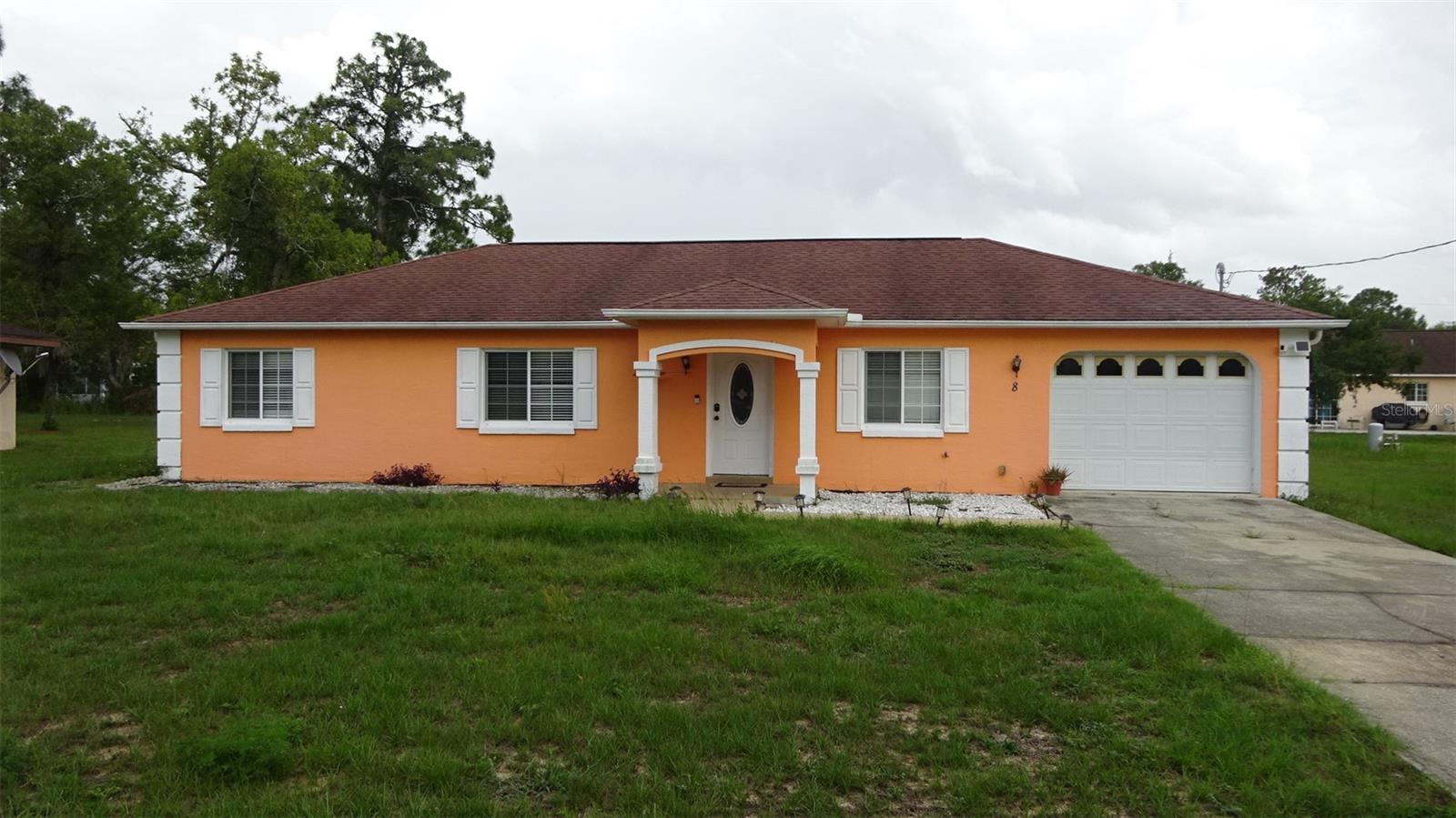 This 3 bedroom 2 bath is located near Maricamp Rd. Home features a spacious backyard and one car garage. Split bedroom plan, ceiling fans and washer and dryer included.