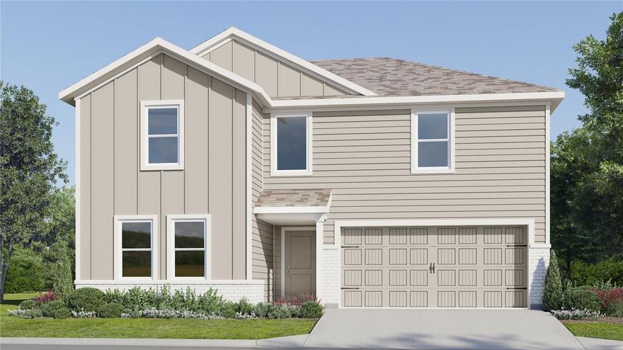 One or more photo(s) has been virtually staged. Under Construction. This new two-story Cobb offers the ultimate retreat with a luxurious first-floor owner’s suite, complete with a spacious bedroom, full bathroom and walk-in closet. An additional bedroom is located upon entry, leading to an inviting open plan that blends a modern kitchen with the living and dining areas. Three additional bedrooms suites can be found on the second floor, steps from a full bathroom and shared living space in the versatile loft. Crosswinds is an amenity-rich masterplan community of new single-family homes, located in Haines City. Amenities include: a resort style pool, clubhouse, dog park, walking trails, basketball court and soccer field.
Close to major roads, parks, Advent Health Heart of Florida, restaurants, shopping.