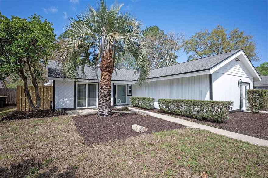 Completely Remodeled Home in a Quiet Neighborhood!
This beautifully updated move-in ready 4-bedroom, 2-bathroom home offers modern upgrades and flexible living space. The home features a fully remodeled kitchen with brand-new cabinets, elegant quartz countertops, and stainless steel appliances.
Enjoy the warmth and charm of the fireplace in the main living area, along with new waterproof vinyl plank flooring throughout the home. Both bathrooms have been fully renovated, and the home features fresh interior and exterior paint, giving it a bright and move-in-ready feel.

Major updates include:
• AC (2023)
• Roof (2017)
• Water heater (2021)
The property is fully enclosed with a wood privacy fence, providing great space for outdoor enjoyment. Located in a quiet community with tennis courts, this home offers both comfort and convenience. Don’t miss this one!