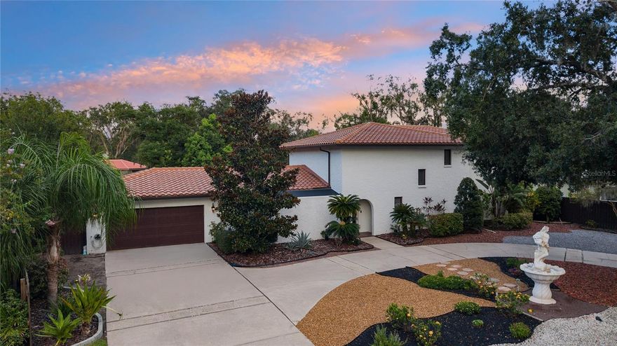 Back on Market due to buyer issue, no fault of home. Mediterranean Revival Estate with NEW Custom Pool in Temple Terrace.

Discover this beautifully renovated 3-bedroom, 3-bath, 3,000 sq. ft. Mediterranean Revival home on an oversized lot in the highly sought-after Temple Terrace Estates.

From the moment you arrive, you’ll notice the circular driveway, classic clay-tile roof, and a stunning fountain that set the tone for this one-of-a-kind property. Inside, arched walkways, imported Italian tile, and elegant chandeliers create timeless charm.

The foyer room with wood beams and a screened private courtyard greet you at the door. The spacious family room and dining area flow into the kitchen, overlooking your pool. 

Upstairs, the master suite feels like a private retreat with a Juliet balcony, spa-like ensuite bath, freestanding soaking tub, marble finishes, and even an infrared sauna. Two large guest rooms complete the second floor.

Step outside to your own entertainer’s paradise: a brand-new Grecian-style pool with water features, custom lighting, fire pit lounge, wooden deck, and butterfly garden.

Highlights:

- No HOA or CDD fees

- Not in a flood zone

- Historic neighborhood with golf course, clubhouse, and rec center

- Prime location: minutes to I-75, USF, Downtown Tampa, Moffitt, and more

This estate perfectly blends European elegance with modern comfort—ready for you to call it home.