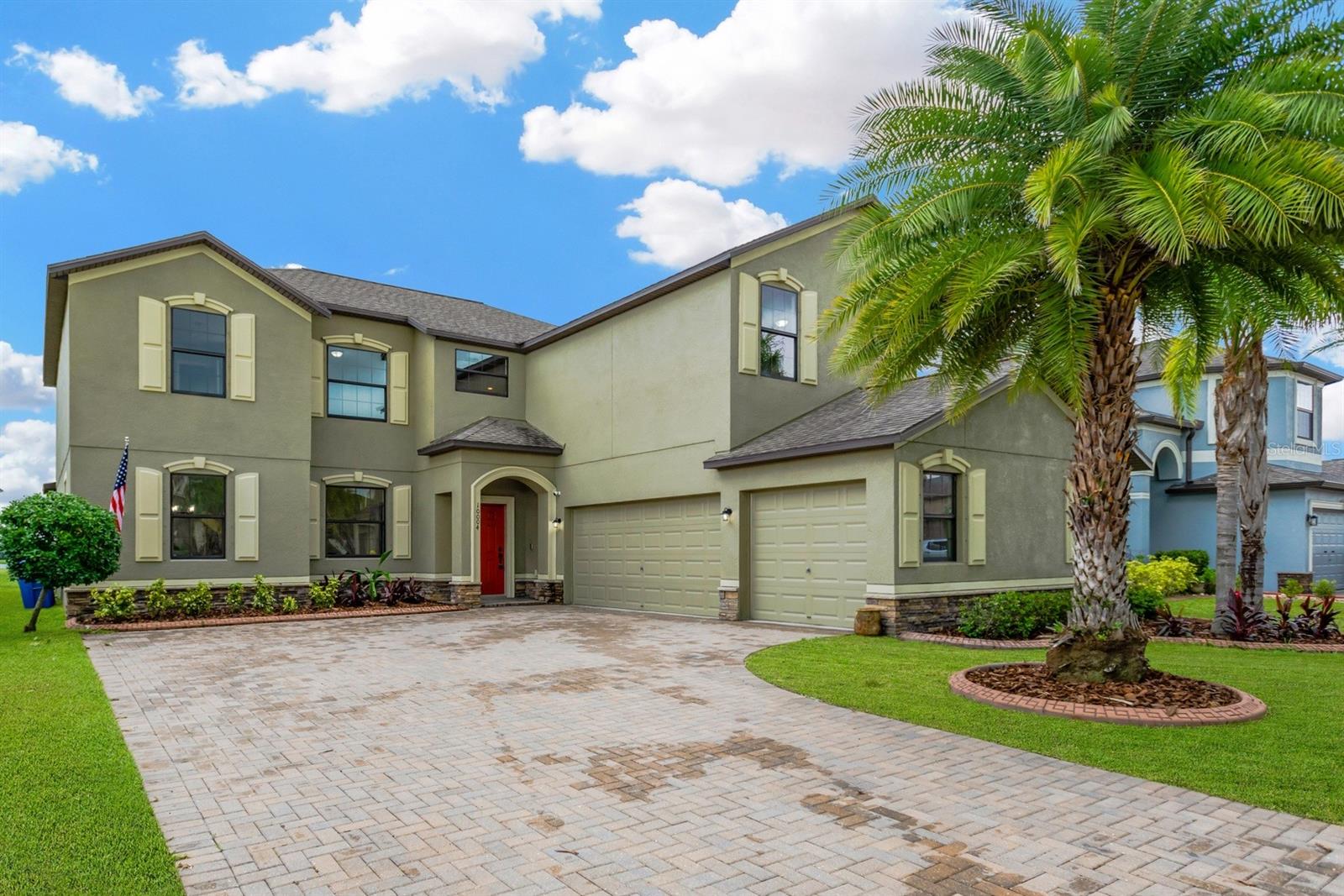 THE BEST DEAL IN BELMONT! This spectacular Buckingham floorplan is a 4 BEDROOM, 3 BATHROOM home, plus 3 CAR GARAGE– the LARGEST FLOOR PLAN currently available in the community at this amazing price. Featuring a LARGE LOT with a POND VIEW and NO BACKYARD NEIGHBORS, this home has space for the whole family to spread out! A brick paver driveway exudes luxury, and welcomes you home to a magnificent estate featuring lush, mature landscaping. A coveted 3 CAR GARAGE means you finally have the space you’ve been dreaming of for your cars and projects. As you enter, prepare to fall in love. All the living spaces feature high volume ceilings, and tons of natural light, welcoming you inside, and begging you to stay. A handsomely appointed kitchen creates the perfect backdrop for gathering, and features a CENTER ISLAND with extra seating, a bar area, and nice pantry. Stainless steel appliances make meal prep a dream. The kitchen opens right up to both the DINING ROOM and the HUGE LIVING ROOM. This is the ultimate floorplan for family gatherings and entertaining. 5 BEDROOMS PLUS A LOFT, MEDIA ROOM, AND HOBBY/EXERCISE/BONUS ROOM! The possibilities are endless! Enjoy the spacious MASTER SUITE with en-suite private bathroom and luxurious closet space. All the additional bedrooms are huge and have loads of closet space, and there is plenty of storage throughout the home. Outside you’ll enjoy the SCREENED LANAI and beautiful FULLY FENCED BACKYARD. All just minutes from shopping, dining, St. Joseph’s hospital, the YMCA, and I-75 for an easy commute to our amazing parks, and world-class beaches! Schedule your showing today and make this one yours!