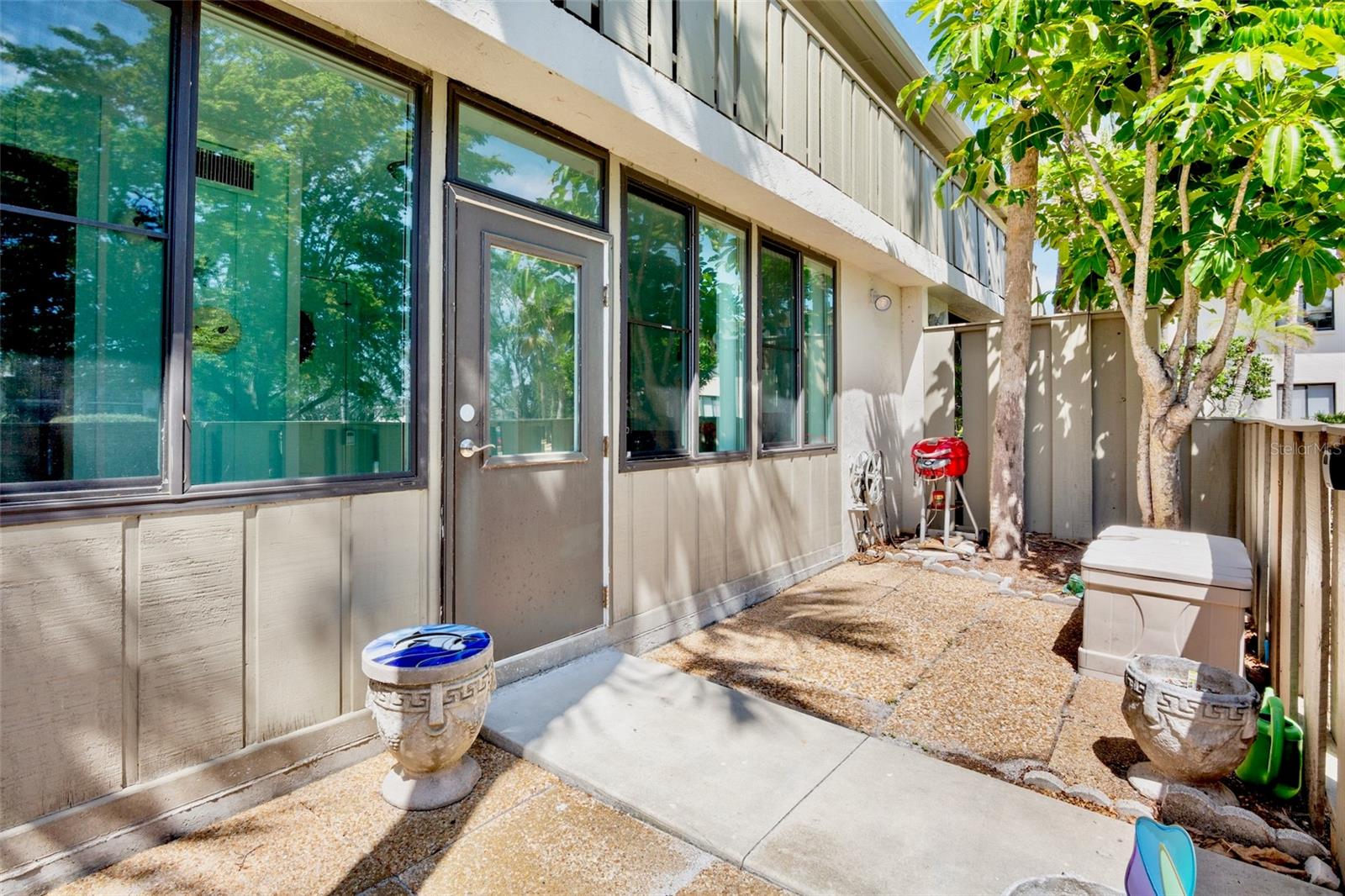 Canal Front Condo with Stunning Water Views in Holmes Beach!
Welcome to your slice of paradise in the peaceful community of West Bay Point & Moorings. This charming ground-floor, canal-front condo offers the perfect blend of comfort, convenience, and coastal charm.
Featuring 2 spacious bedrooms and 2 full bathrooms, this light-filled home boasts an open-concept layout ideal for relaxing or entertaining. The fully equipped kitchen makes meal prep a breeze, while the dining area flows seamlessly into the cozy living room—perfect for enjoying the tranquil water views.
Offered turnkey furnished, the primary suite includes a king bed and an ensuite bath with a shower/tub combo. The guest bedroom features two twin beds and access to a hallway bath with a walk-in shower. Enjoy the convenience of an in-unit washer and dryer.
Start your mornings in the Florida Room, sipping coffee as the tropical breeze drifts in. Spend your afternoons lounging by the community pool, or challenge friends to a game of tennis or shuffleboard. Evenings are ideal for grilling on your private patio.
This elevated ground-floor unit—no stairs!—remained undamaged during recent storms, offering peace of mind. With a 30-night minimum rental policy, it’s perfect for full-time residents or seasonal owners looking to generate income.
Priced to sell, this classic Florida condo is your opportunity to live the island lifestyle on beautiful Anna Maria Island!