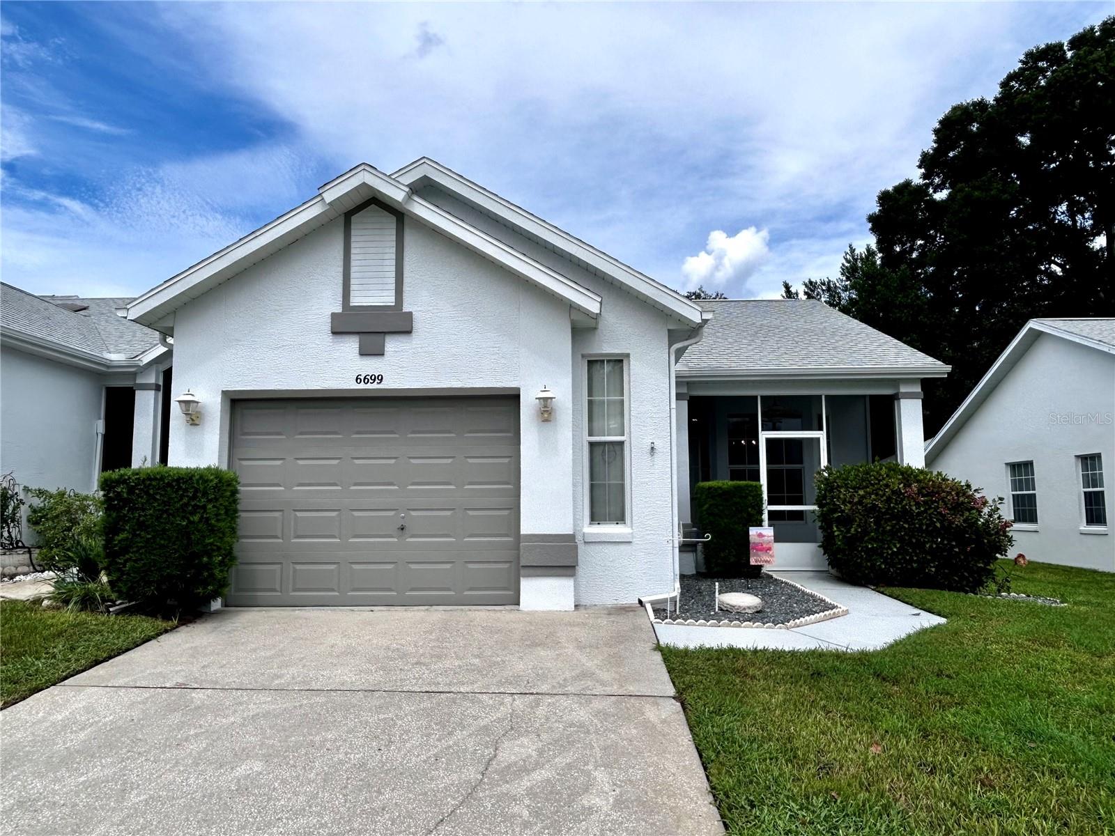 Welcome to your new home in the highly desirable Royal Oaks community in beautiful Inverness, Florida! This well-maintained 2 bedroom, 2 bath townhome villa offers the perfect blend of comfort, convenience, and community living. It is also an end unit! Step inside to an open kitchen with plenty of counter space and a cozy eat-in area, ideal for casual meals or morning coffee. The spacious layout includes a bright living area, solar tube included, and comfortable bedrooms, perfect for full-time living or seasonal stays. Outside your door, enjoy all that Royal Oaks has to offer – a community pool, pickleball, tennis courts, shuffleboard, and a dog park for your furry friends. Whether you're looking for an active lifestyle or a peaceful retreat, this friendly, well-kept neighborhood has it all. Conveniently located close to shopping, dining, medical facilities, and the Withlacoochee State Trail for biking and walking adventures. Don’t miss your chance to own a piece of paradise in one of Inverness's most welcoming communities