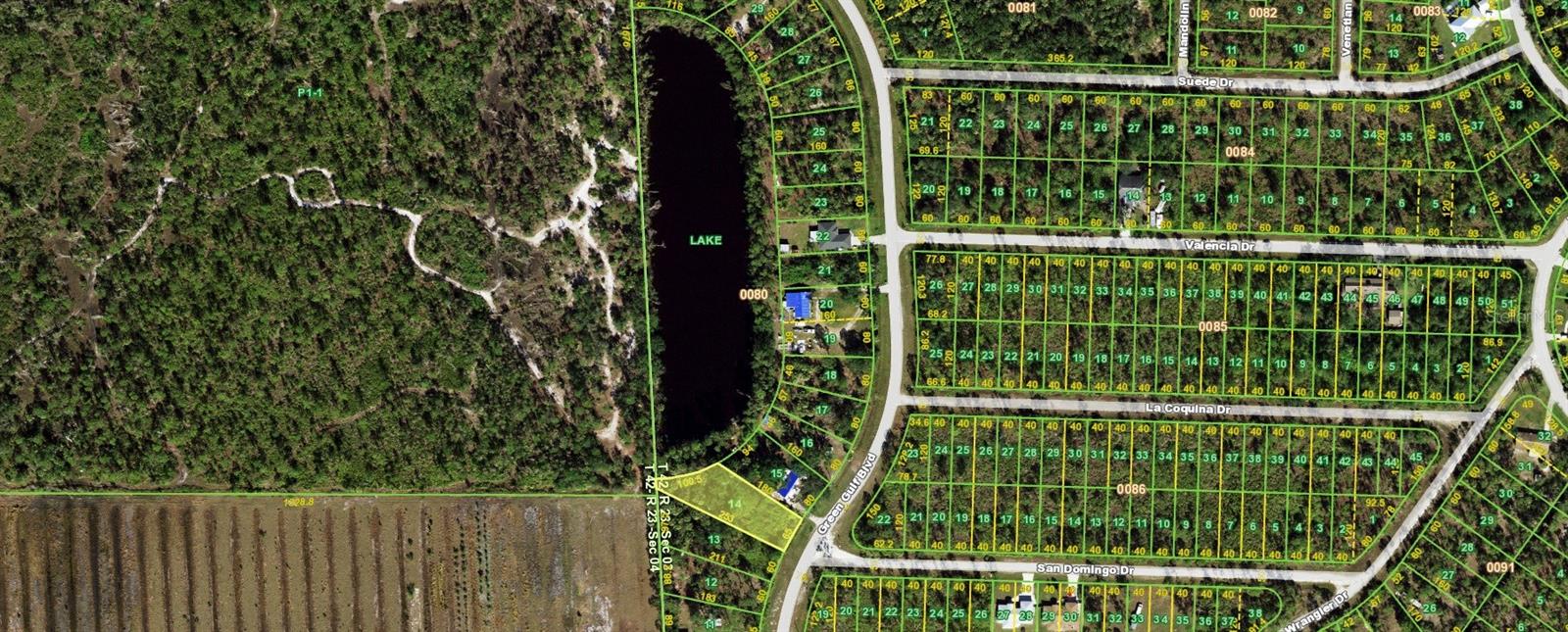 .40 acres on freshwater lake! Secluded yet only 5 minute drive to Highway 41 and 7 minutes to I-75. Downtown Punta Gorda is just a hop, skip and a jump away with shopping & amazing restaurants. Build your dream home here! Synergy Homes starting build at $299,000!