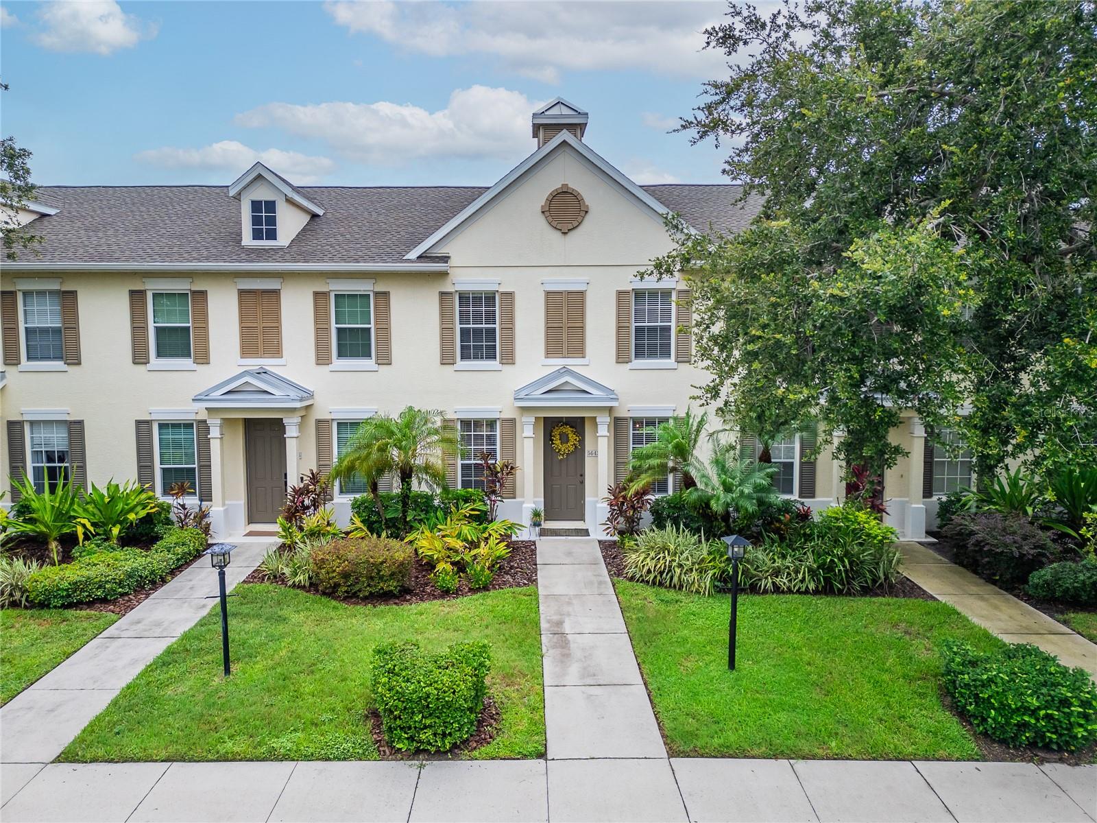 This townhome in the sought-after gated community of Harbourage on Braden River comes with resort-style amenities and a little bit of adventure! This pristine 3-bedroom, 2.5 bathroom townhome is the perfect house for entertaining, with a spacious formal dining room, a kitchen breakfast nook, and Cambria countertops with room for bar seating. The kitchen is a chef’s dream, with a large refrigerator, and an induction stove to wow your guests with your culinary skills. It comes with a stone backsplash that matches the breakfast bar (2022). The living room is open and bright with back door access to your own private screened-in lanai that leads to a detached, two-car garage. The garage has tons of storage and an extra deep freezer that stays with the house. It even has private alley access! Upstairs, the owner’s suite boasts real wood floors, a walk-in closet with a second built-in closet, and an en-suite bathroom with dual sinks and an updated walk-in shower (2019). The other two bedrooms at the end of the hall share a second full bathroom with a tub and shower. This townhome also comes with a newer roof (2023)! The neighborhood is nestled along the Braden River and offers all the fun of the Florida lifestyle, including walking trails, kayak and canoe storage, a fishing and observation deck, a riverfront gazebo, and marina. There is private boating dock access along the river for boating enthusiasts that provides direct access to the Gulf (boat slip availability may vary)! The clubhouse includes a heated pool with a whirlwind hot tub, a cabana with grilling areas, and a fitness center. The Harbourage on Braden River is minutes away from I-75, local restaurants, shopping, and more! Schedule your showing today!