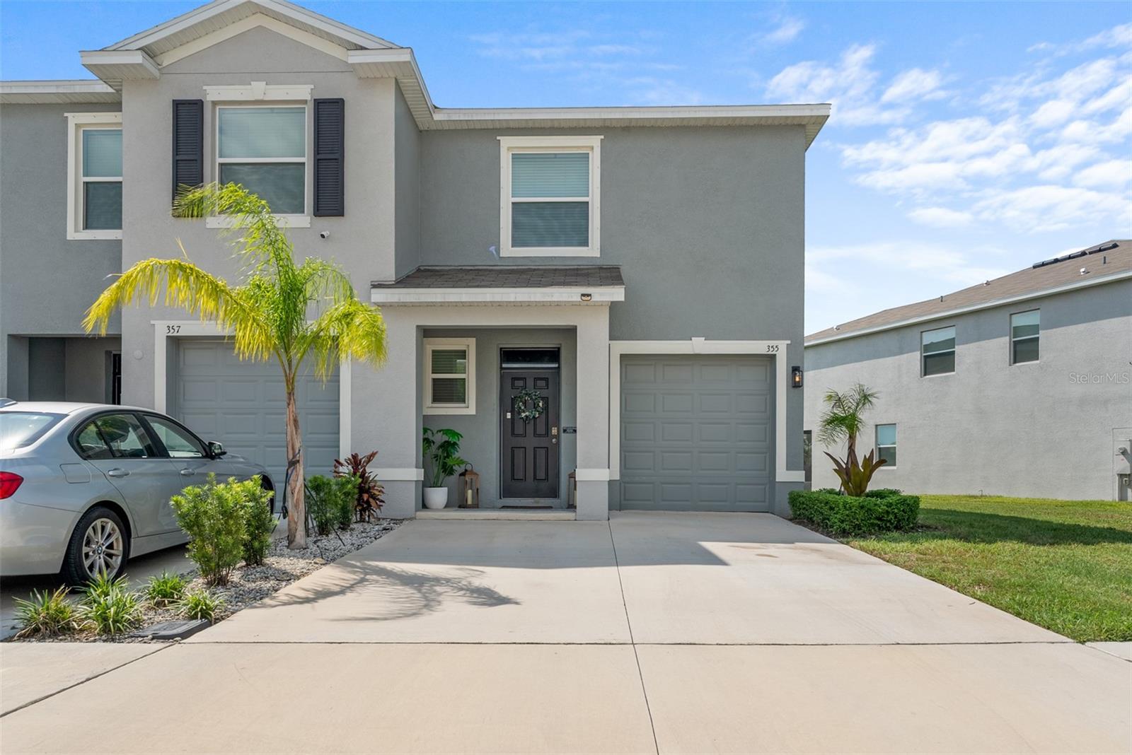 Welcome home to this upgraded townhome on a premium lot in the heart of Apollo Beach! This move-in-ready home is tucked away in the sought-after Mangrove Point community and sits on a premium waterfront lot with peaceful pond views. Step inside to find an inviting open-concept layout with a modern kitchen featuring granite countertops, stainless steel appliances, and a spacious island perfect for entertaining. The living and dining areas flow effortlessly onto a private screened lanai, where you can unwind and take in a killer sunset over the water. Thoughtful upgrades include custom pull blinds, a farmhouse sink, and shelving in the garage for added storage. The upstairs layout offers a versatile loft, split bedrooms for privacy, and a generous primary suite with a walk-in closet and en-suite bath. Mangrove Point residents enjoy low-maintenance living with HOA fees covering water, garbage, and lawn care—plus access to a sparkling community pool, walking trails, and more. Conveniently located just minutes from I-75, Hwy 41, and Apollo Beach’s waterfront dining, shops, and marinas, you’ll love the lifestyle this home offers. Looking for a waterfront home or a smart investment? This home is the total package. Don’t wait—schedule your private showing today!