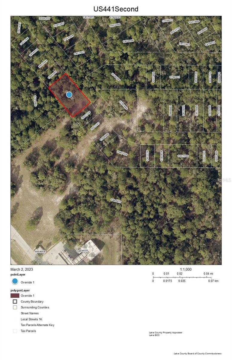 DORA PINES SUB - Land