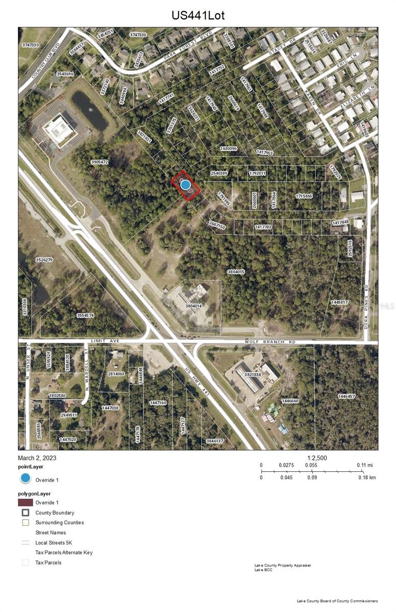 DORA PINES SUB - Land