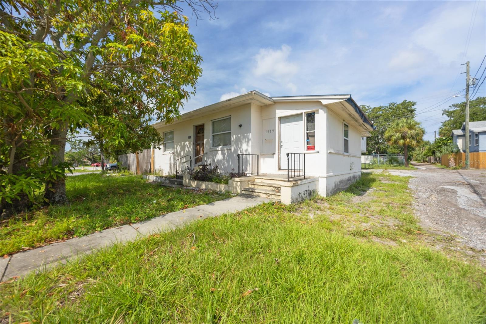 Prime St. Petersburg Investment Opportunity | Triplex with Mixed-Use Zoning and Commercial Potential
Rarely available and ideally located, this income-producing triplex—comprised of 1919, 1922, and 1923 Dr. Martin Luther King Jr. Street South—offers a compelling opportunity in one of St. Petersburg’s most active growth corridors. Situated on a highly visible, high-traffic roadway just minutes from downtown St. Pete, this property is zoned for mixed use, allowing for future commercial, residential, or live/work development options.
Currently configured as a three-unit residential property, the site provides strong rental income potential while offering long-term value as the area continues to evolve. The location is in close proximity to public transportation, including bus and trolley lines, and offers quick access to major highways, connecting easily to Tampa, the beaches, and beyond.
Whether you’re an investor seeking solid cash flow, a developer exploring retail or office conversion, or a buyer looking to capitalize on the live/work trend, this property checks every box. It is located near college campuses, employment hubs, and established neighborhoods, further enhancing both tenant demand and commercial viability.
Properties with this level of location, zoning flexibility, and visibility rarely come to market—don’t miss this chance to secure a key piece of real estate in one of the fastest-growing areas in Pinellas County.