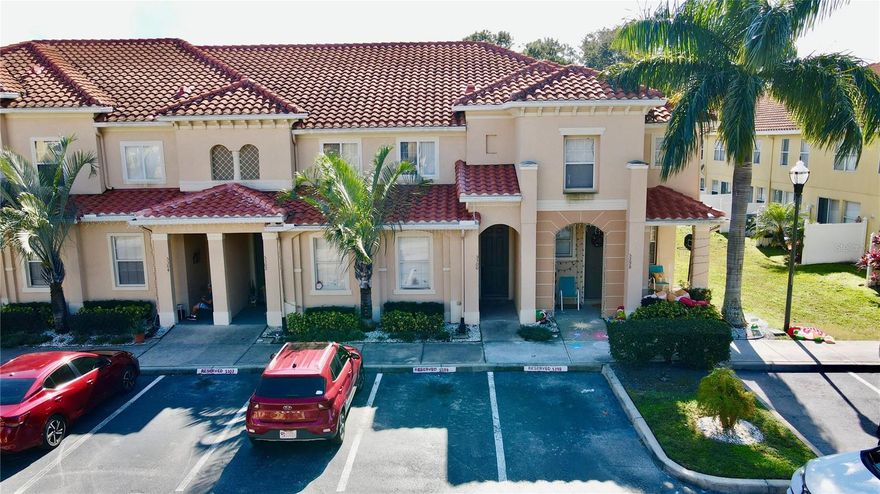 Welcome to 5300 Paradise Cay Cir, located in the heart of Kissimmee, just minutes away from Disney parks, shopping, dining, and major highways! This beautiful 3 bedroom, 3 bathroom townhome offers the perfect combination of comfort, convenience, and investment opportunity. Whether you're looking for your primary residence, a vacation home, or a rental property, this home checks all the boxes. First floor offers an open-concept layout with a spacious living room, dining area, a modern kitchen featuring stainless steel appliances and a large bedroom. Upstairs, you’ll find Two comfortable bedrooms, including a large master suite with closet and a private bathroom. Paradise Cay is a gated community offering resort-style amenities such as a swimming pool, playground, and scenic walking areas, with low HOA fees. Zoned for short-term and long-term rentals, this property is an ideal investment in one of Central Florida’s most desirable areas. Don’t miss this opportunity — schedule your private tour today and experience all that this amazing home and community have!