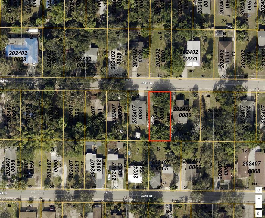 Attention builders!  Vacant residential lot located in the Newtown Subdivision just north of downtown Sarasota.   Lots of new construction in the area and on this street.  Lot size is 50’ x 115’.  Owner financing maybe available.