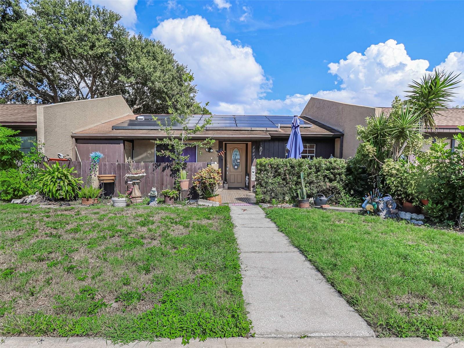 Charming 2 Bed, 2 Bath Villa in All-Age, Pet-Friendly Community – Bent Tree West
Welcome to this bright and spacious 2-bedroom, 2-bath villa located in the desirable Bent Tree West community—all ages welcome and pet friendly! Step into the inviting foyer and you’ll immediately notice the high ceilings, skylights, and natural light that fill the open living room, creating a warm and welcoming atmosphere.
The kitchen features stone countertops, abundant cabinet space, and plenty of room to prep and cook—perfect for any home chef. The primary bedroom is generously sized, easily accommodating a king-size bed, and includes a walk in closet and en suite bathroom for added privacy.
A versatile bonus/flex room offers the perfect space for a home office, guest room, or hobby area. You'll also appreciate the convenience of inside laundry with room for a full-size washer and dryer.
Step outside to enjoy your own private, paved patio—a great spot for relaxing, entertaining, or letting pets enjoy the outdoors. The Bent Tree West community features a clubhouse and pool, perfect for socializing and unwinding.
This villa offers the ideal blend of comfort, convenience, and community—don't miss your chance to make it your own!