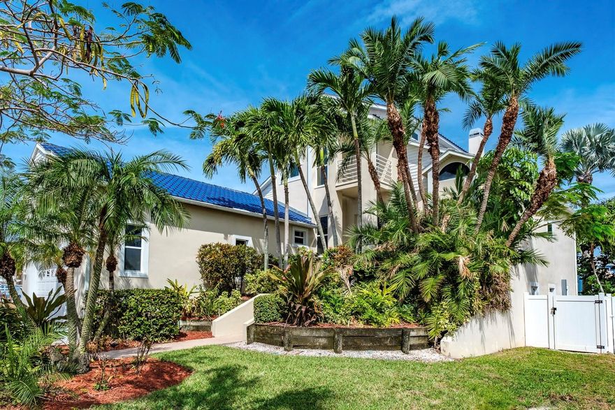 Introducing a Waterfront Paradise! Your dream home awaits with this stunning waterfront property, a true coastal gem. Nestled on the Intracoastal Waterway. This 4-bedroom, 3.5-bath residence is a haven of luxury living and unparalleled water access. To top it off, there's a fully equipped 1-bedroom apartment downstairs, separate from the main home, offering flexibility for guests, in-laws, or potential rental income.Only a 1/2 block walk to Fabulous Treasure Island Beaches.
As you step inside, you'll be captivated by the exquisite 67 feet of Intracoastal Waterway frontage, providing you with a front-row seat to Florida's coastal beauty. The Gulf of Mexico is just a leisurely 5-minute boat ride away, making this an ideal location for avid boaters and water enthusiasts. Your private oasis comes complete with a dock boasting a Brand New boat lift and not one, not
two, but three private boat slips. 2 Wet and One Dry. Brand new composite dock and a New Seawall. Inside the 2596 sq. ft. of heated living space, you'll discover a gourmet eat-in kitchen that's perfect for entertaining. Granite countertops and top-of-the-line stainless steel appliances set the stage for culinary excellence. French doors off the kitchen lead to a covered terrace with a built- in gas grill and an in-ground swimming pool. Whether you're hosting a barbecue or a quiet evening under the stars, this space has it all. Upstairs on the third floor, the master suite awaits, offering a spacious sanctuary with a sitting area and a gas fireplace. The master bath is an oasis in itself, featuring a dual vanity, jacuzzi tub, stand-up shower, and even a bidet. Step out onto the balconies, both at the front and back of the
home, and savor the breathtaking water views that will become the backdrop to your daily life. The spacious garage can accommodate an RV and 4-5 cars, making it a haven for all your vehicles and toys. This is not just a house; it's a custom-built, full concrete constructed masterpiece that offers a lifestyle of unparalleled luxury and water access. But the luxury doesn't stop there. This property is just around the corner from the popular John's Pass Boardwalk, where you can enjoy dining, shopping, and entertainment. Not to mention,
you're directly across the street from the beach, ensuring you have your toes in the sand whenever you desire. – Don't let this opportunity to own your slice of paradise slip away, schedule a showing today!