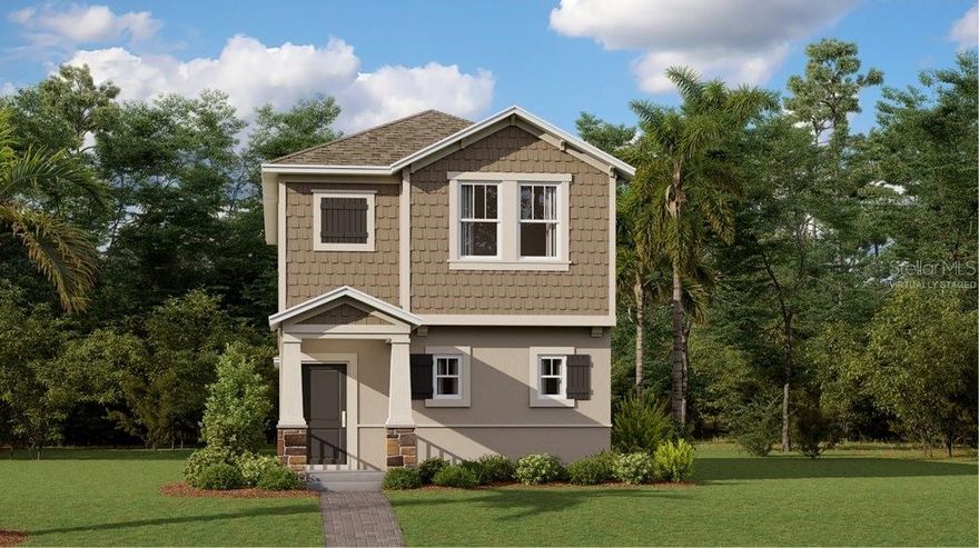 Under Construction. Welcome to the refreshing Autumn, that includes three bedrooms, two and a half baths, with a two-car garage. This is a modern classic two-story home with a detached rear load garage. The kitchen has a large island, fabulous panty and opens to the elegant dining room and spacious family room. There is a laundry room with washer and dryer and a half bathroom on the first floor. The three bedrooms are upstairs. The owner suite has a large walk in closet and spa inspired owner bath with his and her sinks. With “Everything’s Included”, luxury and value go hand in hand. Enjoy connectivity, green building features, plus new energy conscious appliances. Welcome to Wellness Ridge the community that was designed to provide a Healthy & Active Lifestyle!! Community Features include: Sports Courts, Clubhouse, Fitness Center, Conservation Areas, Playground, Resort Style Swimming Pool and Multi-Use Trails. This beautiful home is very close to Lake Louisa State Park. Clermont is one of the fastest-growing cities in Central Florida. Strategically located close to Orlando and theme parks, it is known for its picturesque hills and pristine lakes. Schedule your appointment today!