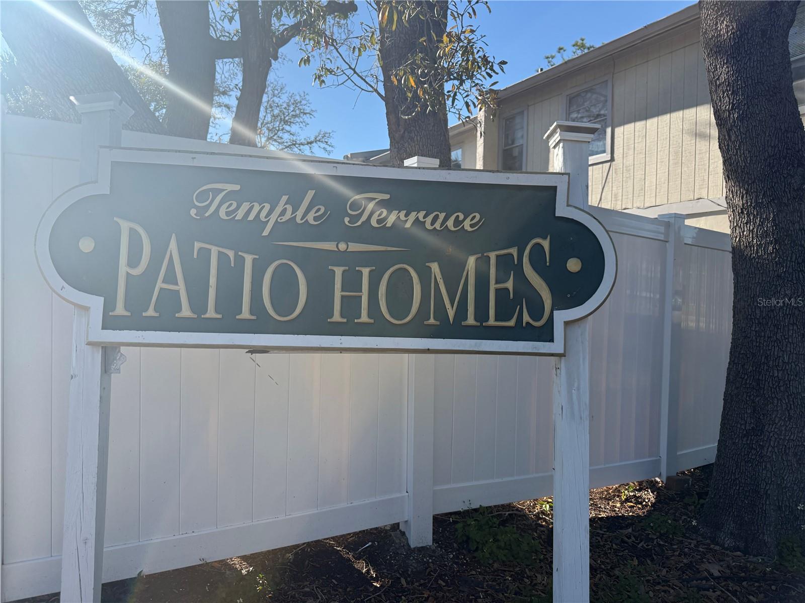 TEMPLE TERRACE PATIO HOMES A C - Residential