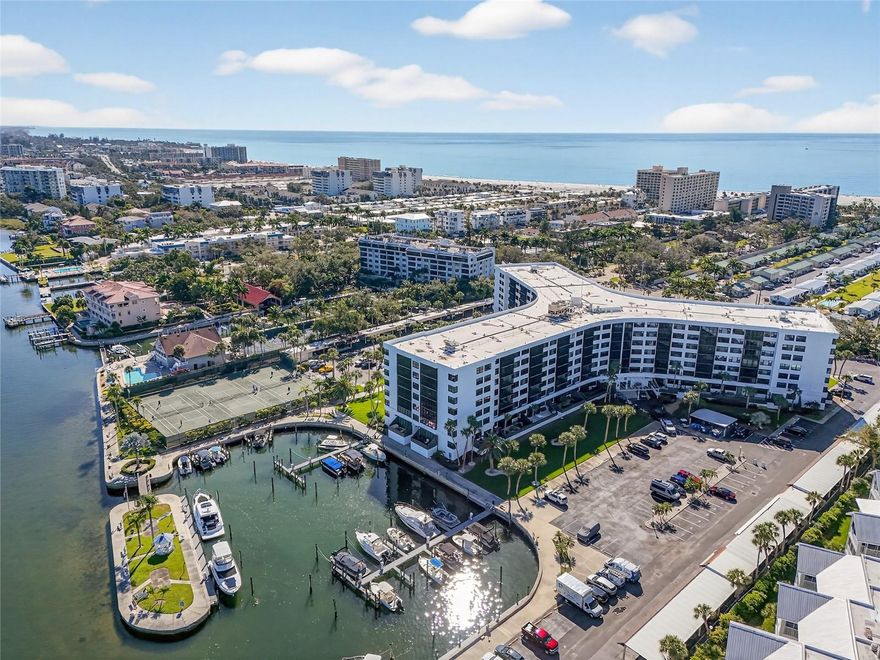 Experience the best of coastal living at Harbor Towers on Siesta Key in this beautifully appointed two bedroom, two bath residence with  Intracoastal Waterway views. Offered fully furnished, this turnkey condominium is ideal as a full time residence, vacation getaway, or income producing investment.Enjoy seamless indoor outdoor living with brand new sliding glass doors that invite in natural light. Recent community and building enhancements include new exterior paint and updated windows, adding to both peace of mind and long term value. Harbor Towers is a highly sought after waterfront community that allows short term rentals with a minimum of two weeks, making ownership especially attractive for investors. The convenience of on site property management ensures effortless rental coordination and maintenance when you are away. Residents enjoy a resort style lifestyle with an impressive array of amenities, including a waterfront swimming pool, relaxing spa, fitness center, sauna, tennis courts, outdoor grilling areas, and boat slips available on a first come first served basis. Ideally located on the Intracoastal Waterway with easy access to boating, world famous beaches, dining, and shopping, this is a rare opportunity to own a move in ready, income friendly waterfront property in one of Siesta Key’s most desirable communities.