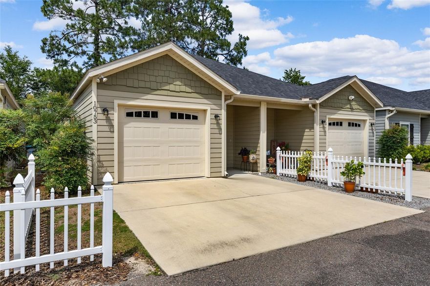 Are you looking for an END-UNIT that is low-maintenance and move-in ready? This adorable Townhome nestled in St. Alban’s Wood of Turkey Creek has been beautifully upgraded and lovingly maintained! As you arrive you will notice the pride of ownership and tidiness of the home. Protecting the main entrance is a deluxe storm door that offers security and protection. As you enter the home you will find plenty of natural light pouring in from the ample windows of this end unit. The luxury vinyl flooring runs throughout the living space and bedrooms. Continue to the kitchen area to find upgraded stainless appliances, granite countertops and solid wood cabinets! In the hallway you will find a laundry closet with a convenient stackable washer dryer combo. The guest bathroom is updated with tile flooring and granite countertops. Continue to the primary bedroom to find an upgraded ensuite bath with floating shelves! The back entrance has beautiful brick pavers that overlook the serene pond for a peaceful relaxing setting to unwind. This unit has a one car garage. Come take a tour today to see first-hand how inviting this home truly is!