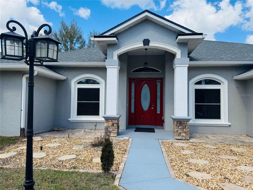 Luxury, Comfort & Exceptional Outdoor Living in this Florida Dream Home! This move in ready 4BR, 3 bathrooms, home has pool Retreat with Modern upgrades & flexible bonus space. This beautifully maintained and spacious home offers 2,590 sq. ft. of thoughtfully designed living space, including a flex room. This exceptional residence blends elegance, comfort, and functionality perfect for modern living and entertaining.
Inside, you’ll find generous living areas filled with natural light, creating a warm and inviting atmosphere throughout the home. 
Recent upgrades provide both style and peace of mind, including a new roof, new water heater, upgraded showers in all bathrooms, updated countertops, and impact windows.
Step outside to your private backyard retreat, where a stunning fiberglass in-ground pool becomes the centerpiece of a fully fenced yard ideal for weekend gatherings, summer barbecues, or relaxing evenings under the Florida sky.
Additional features include extra storage with a shed, plus a 12x16 air-conditioned shed that offers incredible flexibility perfect for a home office, gym, hobby room, or creative space.
With modern updates, spacious living areas, and beautiful outdoor amenities, this home offers the perfect balance of style, comfort, and privacy.
A place where comfort meets lifestyle and where lasting memories are waiting to be made. Schedule your showing today!