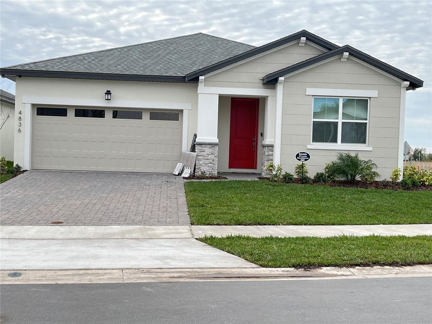 Brand New Home . Four bedroom three bathrooms, two cars garage, with toms of upgrade including ceramic tiles throughout the house elegant modern kitchen with quartz countertops, smart appliances, open concept living area, dining room to kitchen ideal for family and friends get together. Hurry, Hurry , it wont last for long.