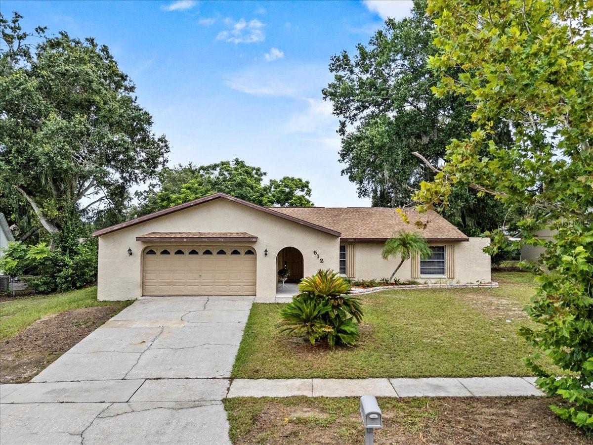 This Single Family Home in the desirable Hillside community with NO HOA, NO CDD has been freshly updated! Both bathrooms have been recently remodeled. Freshly painted. Refrigerator and stove replaced in 2024. The primary bedroom has a spacious studio space. Shed in the backyard for extra storage. Backyard facing screened in lanai gives views over the spacious backyard. Roof and HVAC in good condition. Come see this home today! FHA, Conventional, VA Approved!