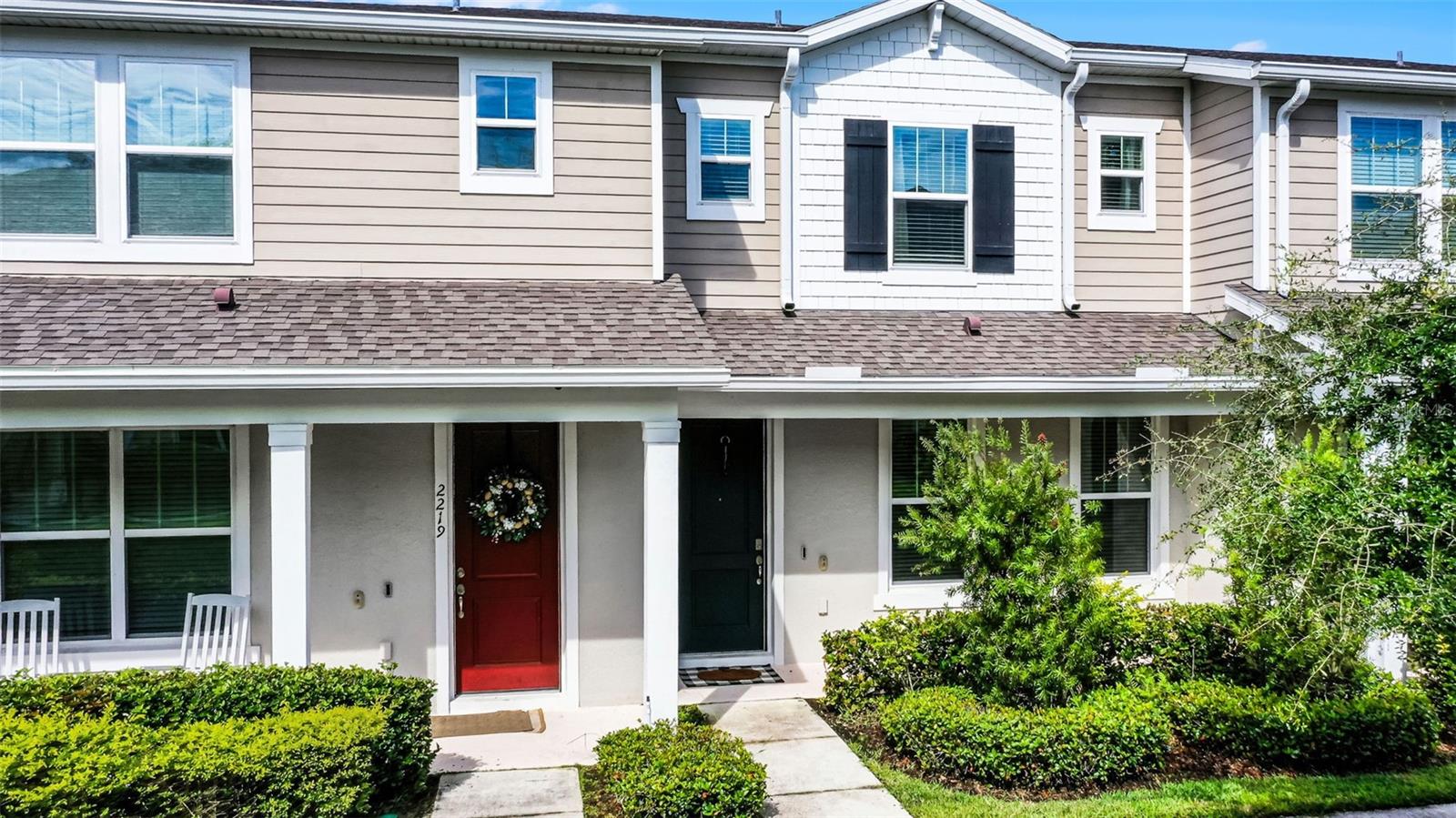 Priced aggressively! Welcome to 2217 Gopher Tortoise Terrace, an exquisite townhome nestled in the heart of charming Oakland, Florida. This modern residence boasts 1,497 square feet of contemporary living space, offering a harmonious blend of style and functionality.
Step inside to discover a thoughtfully designed living area, featuring elegant Luxury Vinyl Plank (LVP) flooring that flows seamlessly throughout the downstairs. The kitchen is a culinary delight with stunning white cabinets, a stylish backsplash, and gleaming granite countertops. Enjoy cooking with top-of-the-line stainless steel appliances while the adjacent laundry room adds convenience to your daily routine.
Upstairs, you’ll find two inviting bedrooms, each offering plush carpet flooring for ultimate comfort. The master suite is a private retreat with a generous walk-in closet and a luxurious en-suite bathroom, complete with a walk-in shower and dual vanity.
Delight in your own private outdoor escape with a charming back patio courtyard, leading directly to a convenient two-car garage. The community enhances your lifestyle with amenities such as a community pool, cabana, playground, and common outdoor spaces perfect for relaxation.
Perfectly located just 5 minutes from the vibrant downtown Winter Garden and Plant Street Market, and across from the serene Oakland Nature Preserve, this home offers both tranquility and accessibility. Discover the perfect balance of modern living and natural beauty at 2217 Gopher Tortoise Terrace.
Explore the potential of making this beautiful home yours.