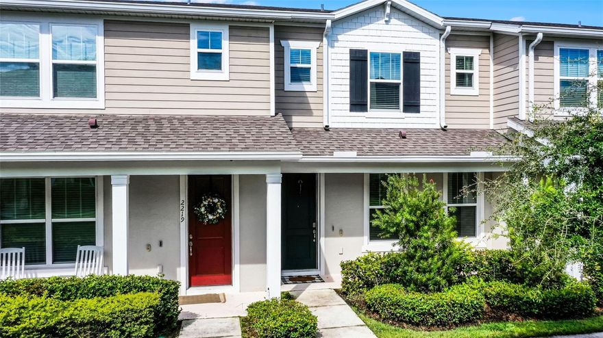 Priced aggressively! Welcome to 2217 Gopher Tortoise Terrace, an exquisite townhome nestled in the heart of charming Oakland, Florida. This modern residence boasts 1,497 square feet of contemporary living space, offering a harmonious blend of style and functionality.

Step inside to discover a thoughtfully designed living area, featuring elegant Luxury Vinyl Plank (LVP) flooring that flows seamlessly throughout the downstairs. The kitchen is a culinary delight with stunning white cabinets, a stylish backsplash, and gleaming granite countertops. Enjoy cooking with top-of-the-line stainless steel appliances while the adjacent laundry room adds convenience to your daily routine.

Upstairs, you’ll find two inviting bedrooms, each offering plush carpet flooring for ultimate comfort. The master suite is a private retreat with a generous walk-in closet and a luxurious en-suite bathroom, complete with a walk-in shower and dual vanity.

Delight in your own private outdoor escape with a charming back patio courtyard, leading directly to a convenient two-car garage. The community enhances your lifestyle with amenities such as a community pool, cabana, playground, and common outdoor spaces perfect for relaxation.

Perfectly located just 5 minutes from the vibrant downtown Winter Garden and Plant Street Market, and across from the serene Oakland Nature Preserve, this home offers both tranquility and accessibility. Discover the perfect balance of modern living and natural beauty at 2217 Gopher Tortoise Terrace.

Explore the potential of making this beautiful home yours.