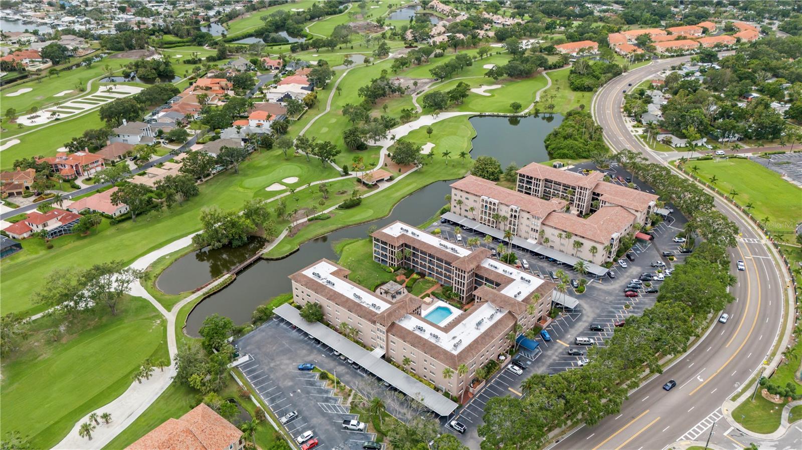 Turn-Key Condo, completely furnished and move in ready! Breathtaking scenic views of the Pasadena Yacht and Country Club. Looking to rent or purchase as an investment? The condo sits in a perfect location with Stetson University College of Law directly across the street. Very easy to rent out, and interior is very well maintained. Top floor and easy access to the elevator for a quiet living space and no footsteps above! HOA community includes a gated entrance and a salt-water heated pool with outdoor area with grills which are great for year round entertainment. Very close in distance to both St.Pete beaches and downtown, great for any occasion. Open floor plan with stainless steel range and dishwasher. Bedrooms are both very sizable and plenty of space for two tenants to live comfortably. Schedule your showing today!!