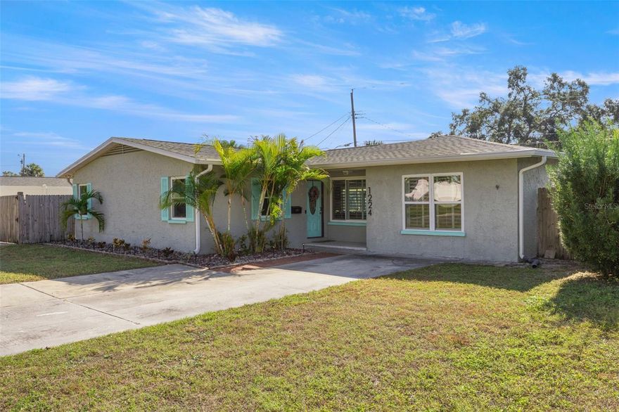 Welcome to your dream retreat in in St. Petersburg. A spacious 4 bedroom, 3 bathroom pool home with two primary suites, a new roof (Nov 2024), Newer HVAC (2023) and incredible upgrades designed for both everyday living and entertaining. Once you step inside, you’re greeted by a bright, open floor plan featuring a chef’s kitchen featuring quartz countertops, stainless steel appliances, an oversized island that seats 8+, a wine bar, and an abundant amount of storage. This home is perfect for hosting dinner parties, family gatherings, or casual Sunday brunch. The home’s dual primary suites are ideal for multi-generational living or private guest quarters. The expansive 670 sq. ft. addition (2015) offers a bath with wet-room shower and a large laundry/mudroom with extra storage, which is rarely found at this price point, also including energy efficient windows. Enjoy Florida living at its best in your backyard oasis: a 22’ x 22” pool with tiki-bar deck, creating a space that is perfect for pool parties and summer cookouts. There is a 16’ double gate opens to a massive paved parking pad with RV/boat carport, giving you secure space for all your toys. This home delivers the lifestyle today’s buyers want: space, flexibility, entertainment, and storage that is wrapped in a move-in-ready package that is only minutes to I-275, Gandy Bridge, downtown St. Pete, Tampa, shopping (Publix, Home Goods, Target), dining, parks, and boat ramps. Walk to nearby schools and enjoy the convenience of everything at your doorstep. This home sat high and dry during both storms and was not affected by any flooding. Don’t wait, homes like this in North St. Pete don’t last. Schedule your showing today before it’s gone!