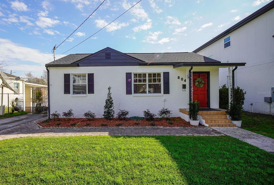 One or more photo(s) has been virtually staged. Welcome to Riverside Heights, one of Tampa’s most charming and centrally located neighborhoods. This renovated 3-bedroom, 2-bath home offers the rare combination of a residential neighborhood feel with quick access to some of Tampa’s best lifestyle destinations. No one has lived in the home since the newly renovated kitchen and bathrooms were completed, giving the next tenant a fresh, clean interior with updated finishes throughout.

Inside, the home features a flexible floor plan with both a large separate living room and family room, creating multiple options for everyday living, entertaining, working from home, or setting up distinct lounge and dining areas. The kitchen features white shaker-style cabinetry, granite countertops, stainless steel appliances, under-cabinet lighting, generous cabinet storage, and a functional galley-style layout. Neutral tile flooring and an overhead skylight help keep the space bright and inviting.

The primary bathroom offers a clean, updated design with a walk-in shower, white wall tile, black fixtures, a built-in shower niche, and a contrasting black-and-white mosaic tile floor. The vanity area includes white cabinetry, a quartz countertop, modern black hardware, and a coordinating mirror and light fixture for a polished finish. The guest bathroom includes a tub/shower combination with green subway tile surround, built-in niche, neutral hexagon floor tile, and a white vanity with granite countertop.

Outside, the home offers a spacious, completely fenced-in backyard that is especially appealing for pet owners who want a private outdoor space. Whether you need room for a dog to play, space to relax outside, or a secure yard for everyday convenience, the backyard adds meaningful livability to the home. A large covered lanai creates a comfortable setting for outdoor dining, relaxing, or entertaining, while the large separate storage building with electricity adds valuable flexibility for storage, hobbies, tools, bikes, or outdoor equipment.

The location is a major highlight. You are only blocks from neighborhood parks, including Duran Park, Plymouth Park, and Freedom Park, plus just a few blocks from the Hillsborough River. Enjoy close proximity to Armature Works, Tampa Riverwalk, Downtown Tampa, and major roadways, with Hyde Park Village and Water Street just a short drive away. When you want a beach day, Tampa’s award-winning Gulf Coast beaches are within a moderate drive, giving you easy access to the best of city living, neighborhood charm, and Florida lifestyle.

A freshly renovated home, flexible living spaces, a private fenced backyard, covered outdoor area, and one of Tampa’s most convenient neighborhood locations make this Riverside Heights rental a standout opportunity.