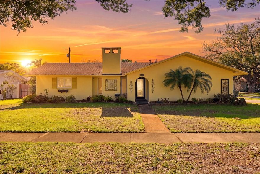 Welcome to this well-loved, one-owner home offering endless potential in a prime location! This 4-bedroom, 2-bath residence has been meticulously maintained over the years and is ready for its next chapter. While it could benefit from some updates, the solid bones and thoughtful layout make it the perfect opportunity to create your dream home.  At the center of it all, the kitchen sits in the heart of the home, creating a natural gathering space that connects seamlessly to the main living areas—ideal for everyday living and entertaining alike.
Inside, you’ll find well-sized bedrooms that provide comfort and flexibility for family, guests, or a home office. The inviting living area features a cozy fireplace, adding warmth and character to the space.  This home also offers valuable updates and features, including an updated electrical panel, a well irrigation system to help maintain the yard efficiently, and the added peace of mind of being located in a non-flood zone.  Situated on a desirable corner lot, this home offers added privacy and curb appeal, all within a highly sought-after neighborhood known for its charm and convenience. Location truly shines here. Just minutes from the beautiful Gulf beaches, Eagle Lake Park, local dining, shopping, and everything that makes the Florida lifestyle so special. Whether you’re looking for a primary residence, second home, or investment opportunity, this property is packed with potential, location, and value.
Bring your vision and make it your own!