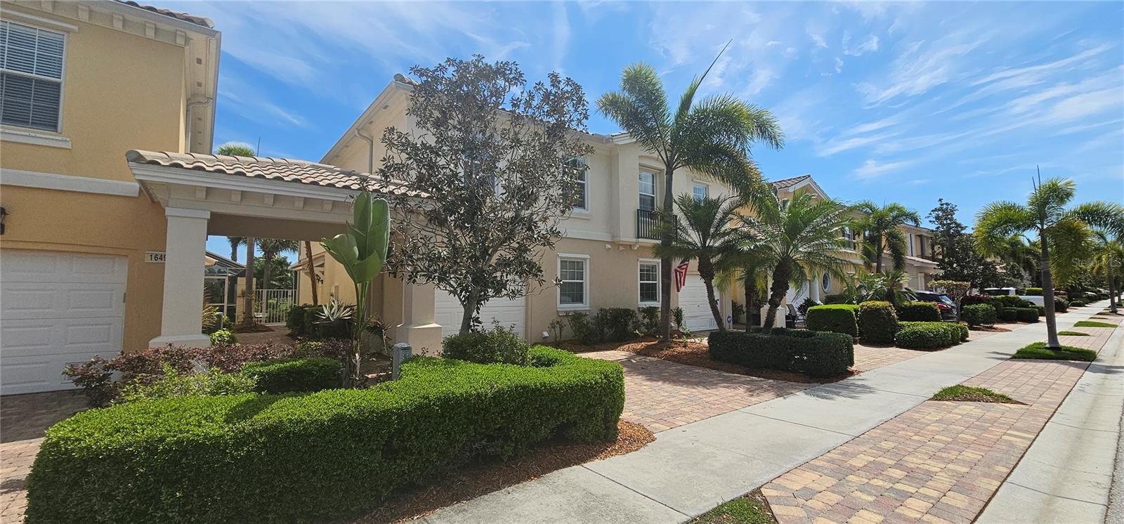 Isles of Sarasota on Palmer Ranch. AVAILABLE AUGUST 1, 2025 after 3pm FOR MOVE IN. Townhome with 3 bedrooms and 2.5 baths and 1 car garage. Annual unfurnished rental. This beautiful property provides a beautiful view of the lake, oversized lanai, high ceilings and so much more. Nice neutral paint and flooring. Tile located in main living areas with carpet in bedrooms. This beautiful community provides resort amenities including 11,000 Sq Ft Town Center, post office, fully equipped fitness ctr, large heated lagoon pool, 4 clay tennis courts, scenic walking paths, basketball and bocce ball courts, complete social event calendar to meet new friends and so much more. Community located just minutes from Siesta Key beaches. Sorry no pets permitted. First, last and security required. Basic Comcast cable, INTERNET and pest control are included. Vehicle restrictions apply. Please ask for community rules. No motorcycles allowed.