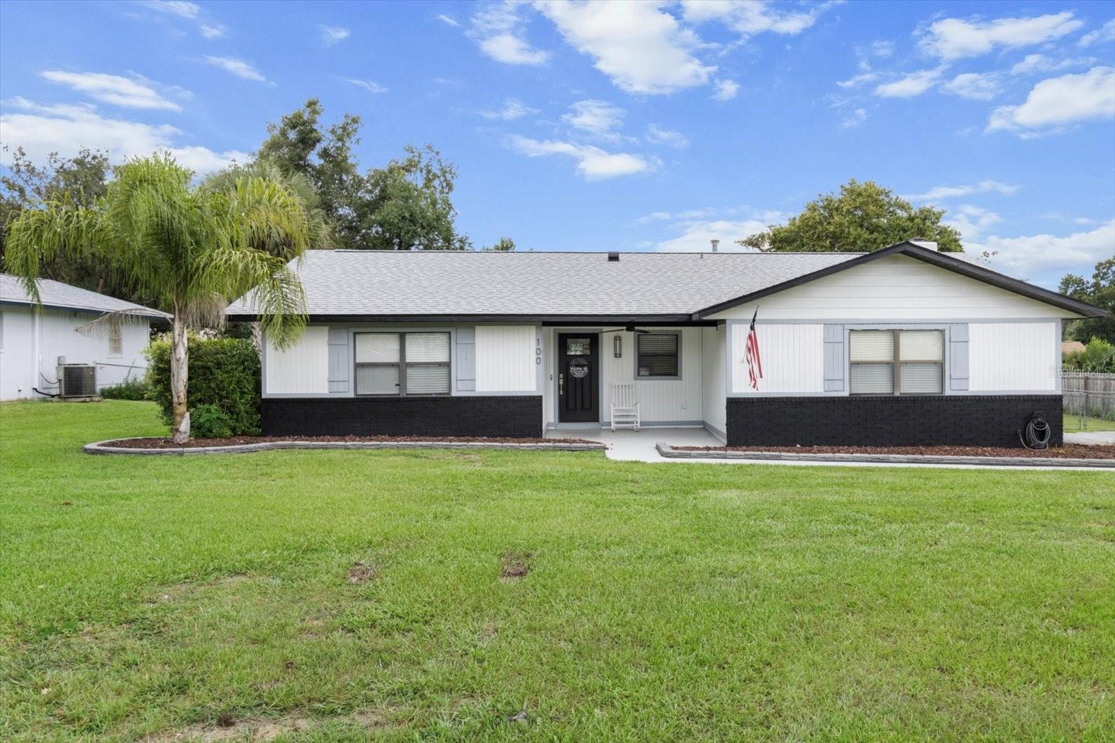 This 4-bedroom, 2-bath home offers plenty of space and character. Step inside to find a cozy fireplace, an updated kitchen with beautiful butcher block countertops, and a convenient inside laundry room. The garage has been converted, creating an additional bedroom or flexible living space, and both master and guest bathrooms have been tastefully updated. Outside, enjoy a fully fenced yard with a newly created outdoor area, perfect for entertaining, along with a newer roof for peace of mind.