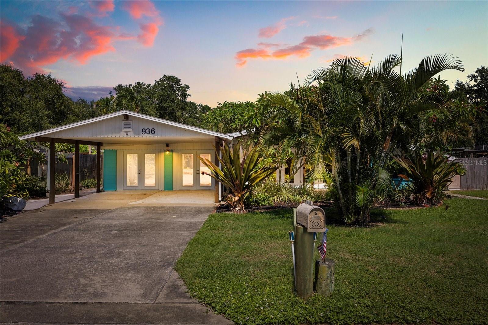 Private Oasis in the Heart of Cocoa Beach! This updated 4-bedroom, 3-bath pool home offers the ultimate Florida lifestyle in the always-popular Cocoa Isles neighborhood. Set on a beautifully landscaped lot, the home features vaulted ceilings with exposed beams, an airy open floor plan, and abundant natural light pouring through clerestory windows for a bright, cheerful vibe.
The kitchen offers newer appliances and generous counter space, seamlessly connecting to the dining and living areas—perfect for everyday comfort or entertaining. The spacious primary suite features a resort-style bath with updated cabinetry and a walk-in shower, while three additional bedrooms offer flexibility for family, guests, or a home office. A converted garage adds 424 sq ft of living space and a third full bathroom—ideal for multigenerational living, rental income, or a game room setup.
Step into the sunroom and out to your private backyard paradise, complete with shaded patio areas, mature trees for privacy, and a plunge pool perfect for cooling off on sunny afternoons. An oversized driveway, two-car covered carport, and space for an RV add convenience and value.
Whether you're dreaming of beachside living or searching for a savvy Airbnb or long-term rental investment, this versatile home is ready to impress—just minutes from the sand, surf, and all that Cocoa Beach has to offer.