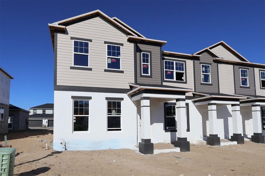 Under Construction. This new construction home at 418 Lady Palm Street offers thoughtfully designed living in a desirable Apopka neighborhood. Built by M/I Homes, this 2-story, end-unit townhome features 1,833 square feet of well-planned space.

Key features include 3 bedrooms, 2 full bathrooms and a powder room, an open-concept living space perfect for daily life and entertaining, a versatile bonus room, and a 2-car garage.

The home's floorplan maximizes functionality while maintaining comfort. The open-concept design creates seamless flow between living areas, making it ideal for both relaxation and hosting guests.

The owner's suite provides a peaceful retreat with an en-suite bathroom and a walk-in closet. The two additional bedrooms, as well as the first-floor bonus room, offer space for family, guests, or a home office.

With its combination of practical design, desirable location, and new construction benefits, this home presents an excellent opportunity for buyers seeking comfort and convenience in Apopka. The new construction aspect means you'll be the first to call this house home, with everything from flooring to fixtures in pristine condition.

Contact us today to learn more!